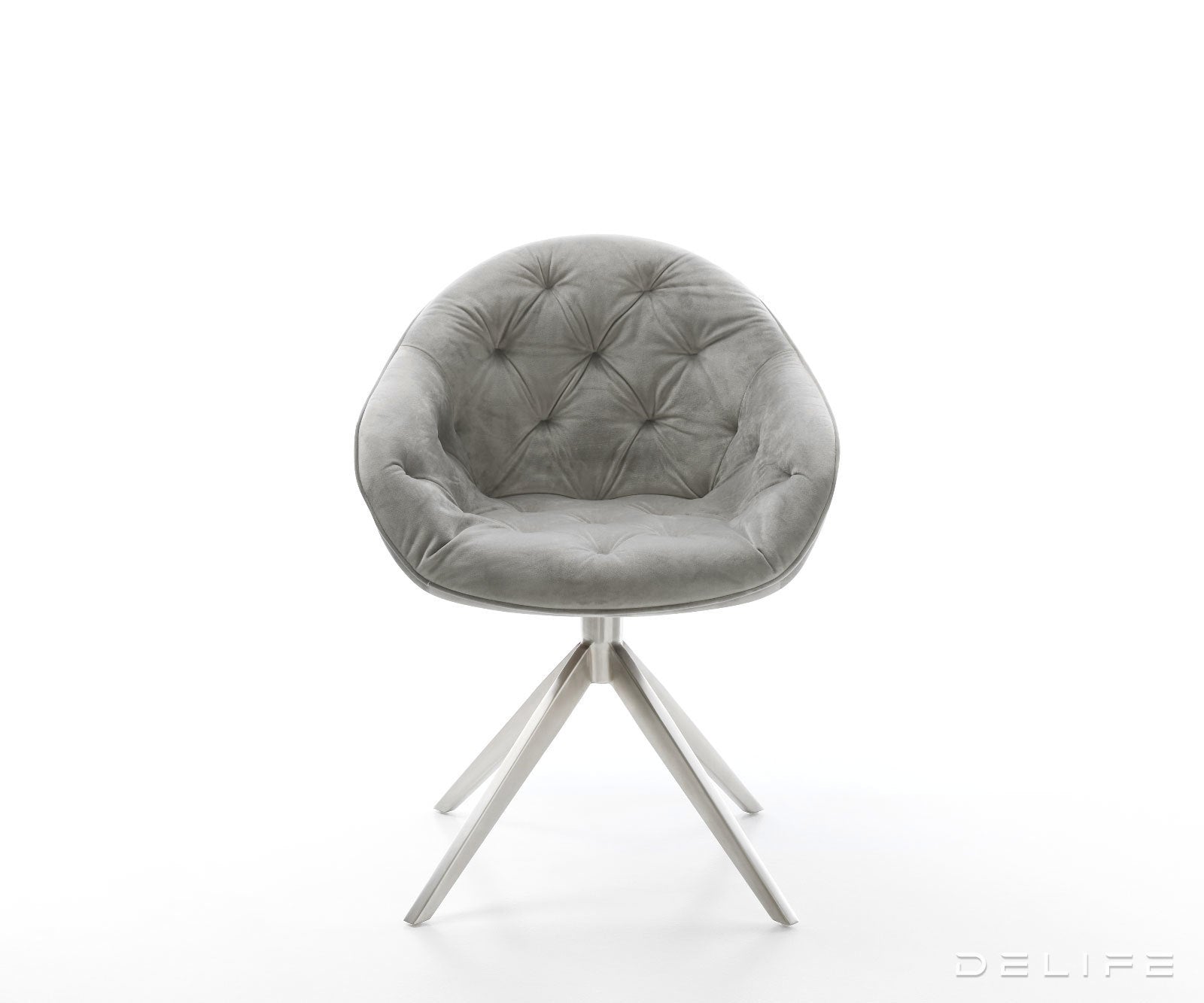 Blagovaonska stolica Gaio, Materijal: Baršun