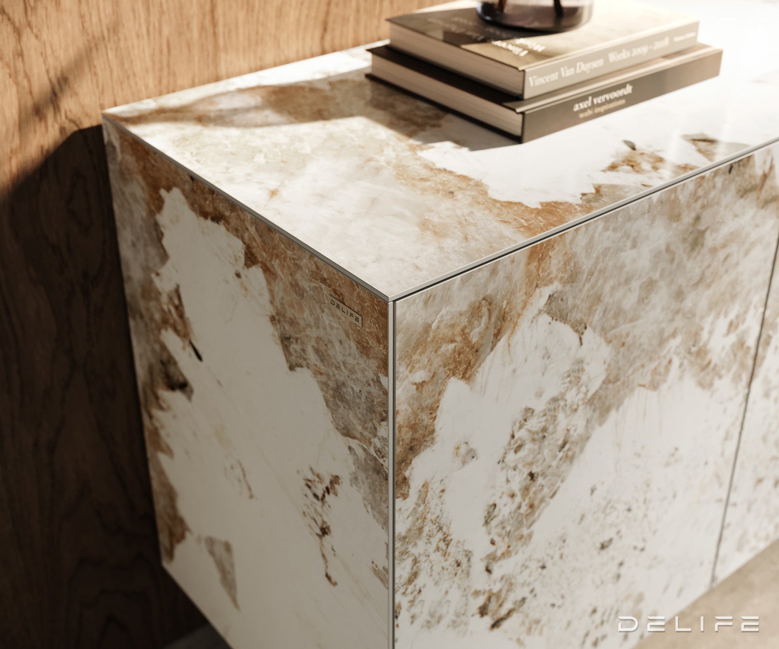 Komoda Cuor 150x75cm, Materijal: Keramika Minas Melange