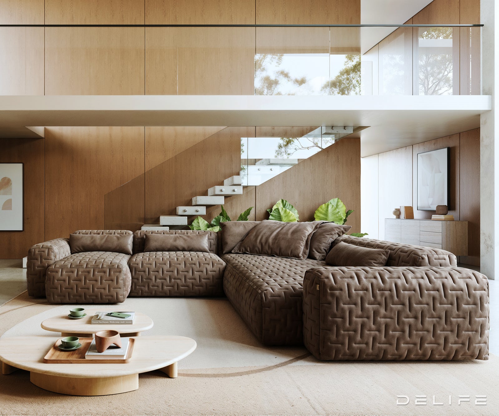 Modularna garnitura Freestyle 360x290cm, Materijal: Mikrofibra