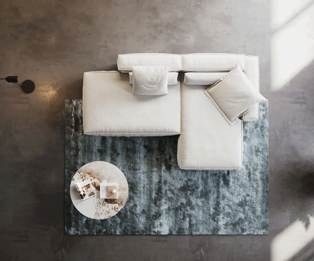 Modularna garnitura Freestyle 310x200cm, Materijal: Boucle