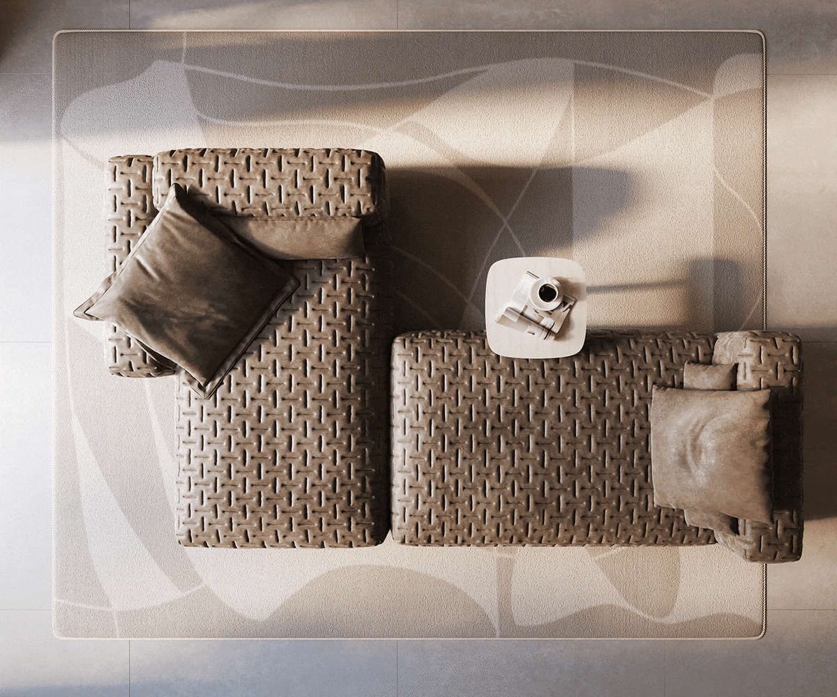 Modularna garnitura Freestyle 310x200cm, Materijal: Mikrofibra