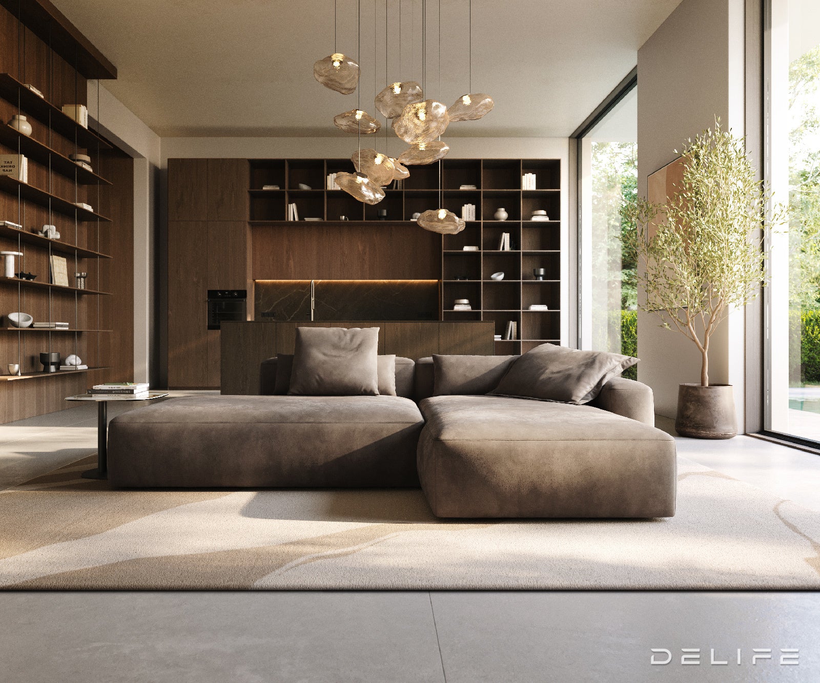 Modularna garnitura Freestyle 310x200cm, Materijal: Mikrofibra