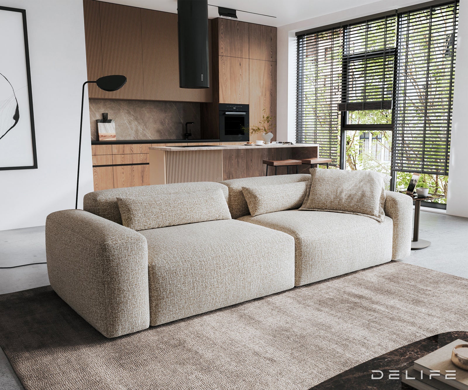 Modularna Sofa Freestyle 280x110cm, Materijal: Tkanina