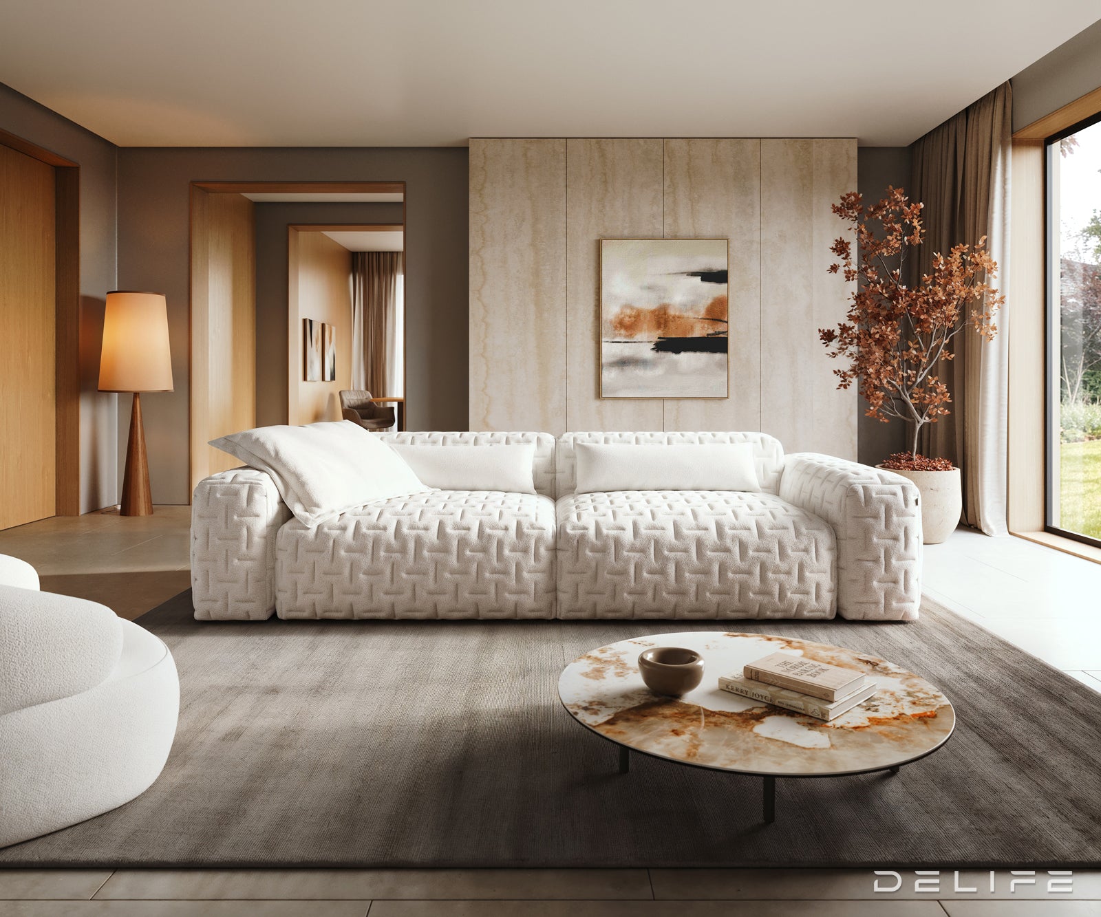 Modularna Sofa Freestyle 280x110cm, Materijal: Boucle