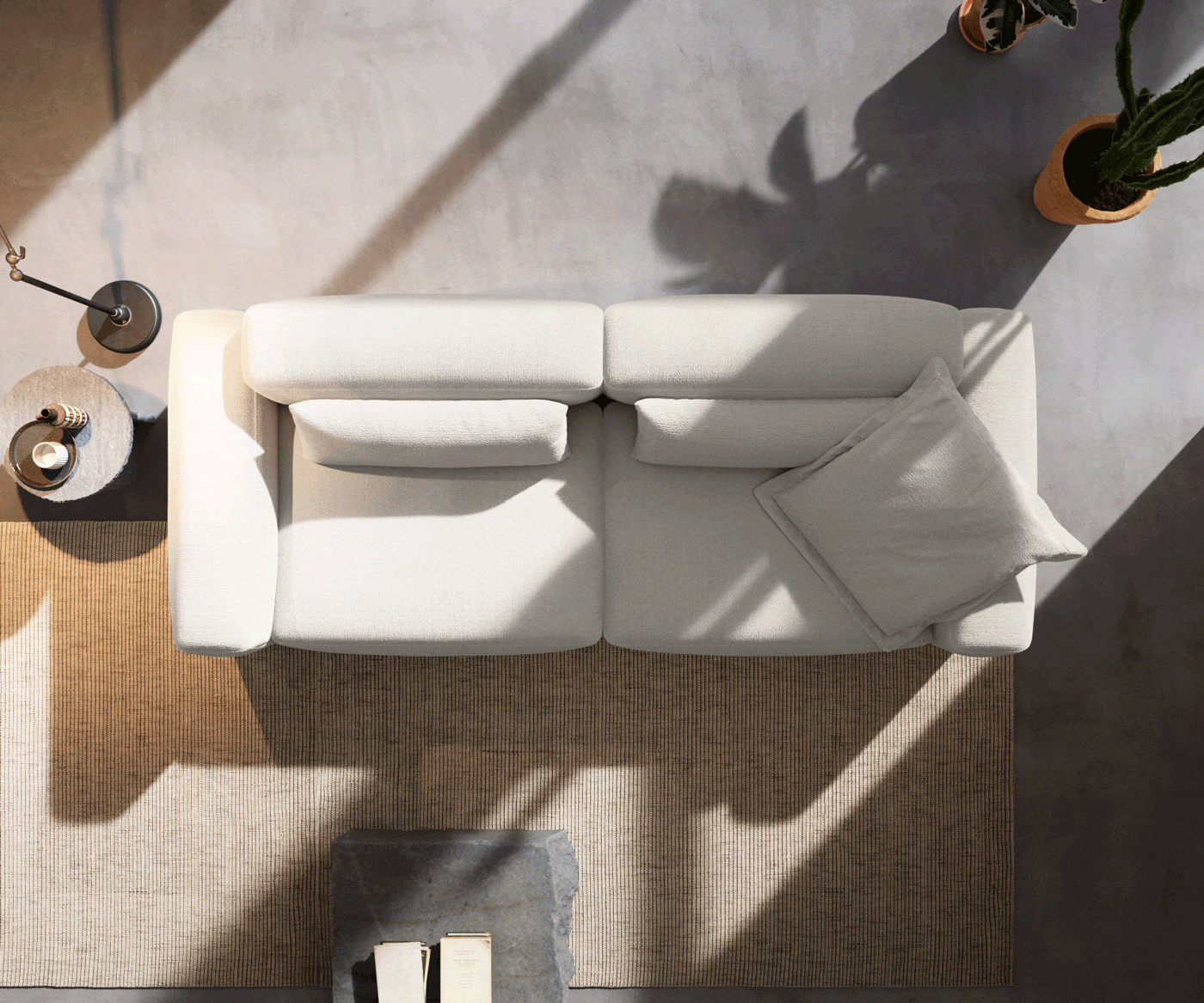 Modularna Sofa Freestyle 280x110cm, Materijal: Boucle