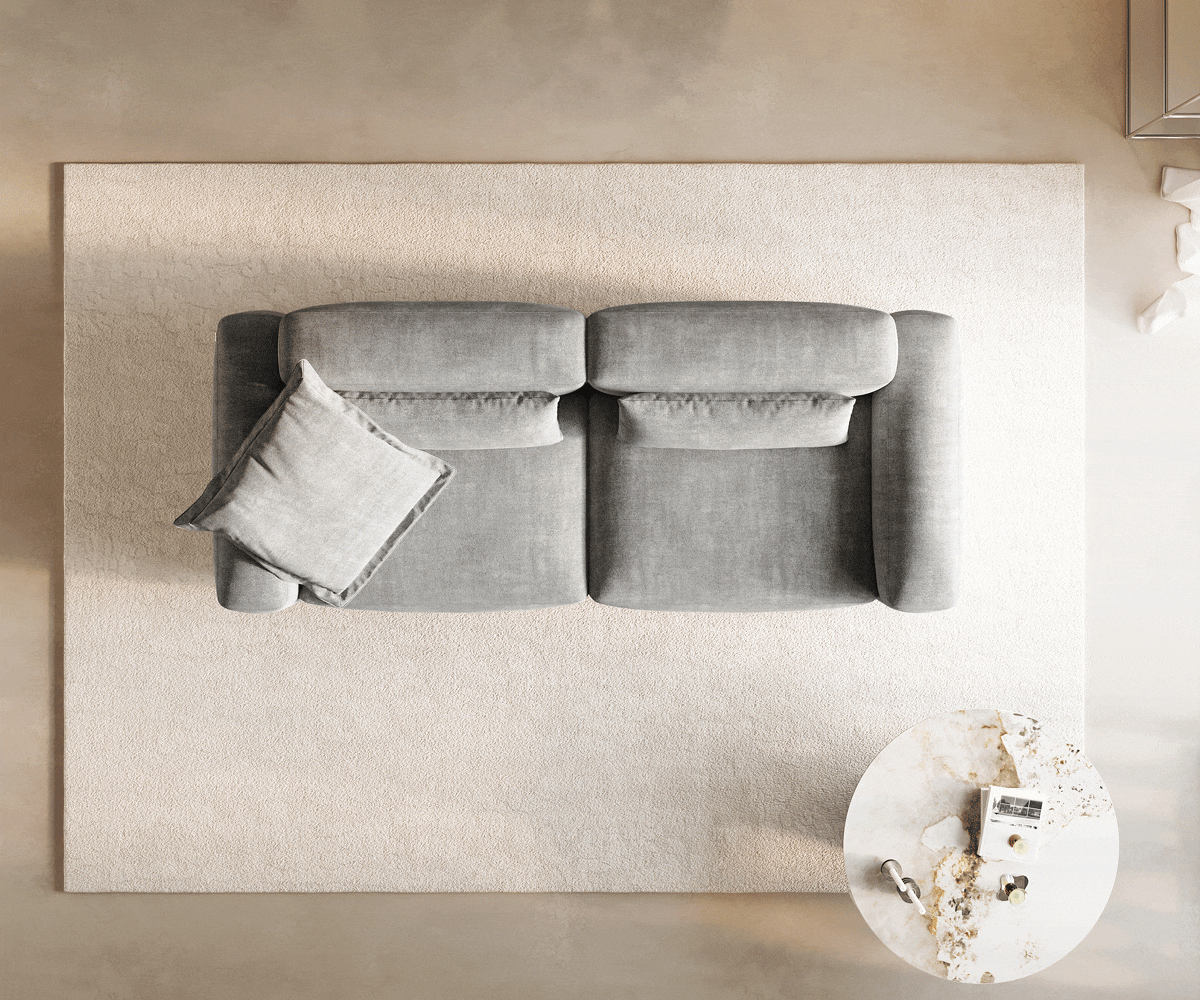 Modularna Sofa Freestyle 280x110cm, Materijal: Strukturirana tkanina