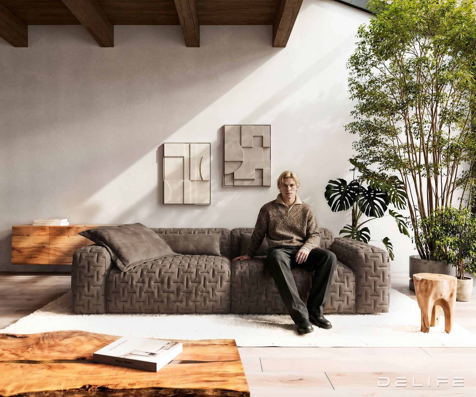 Modularna Sofa Freestyle 280x110cm, Materijal: Mikrofibra