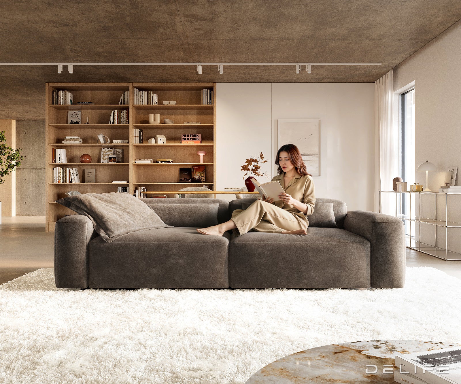 Modularna Sofa Freestyle 280x110cm, Materijal: Mikrofibra