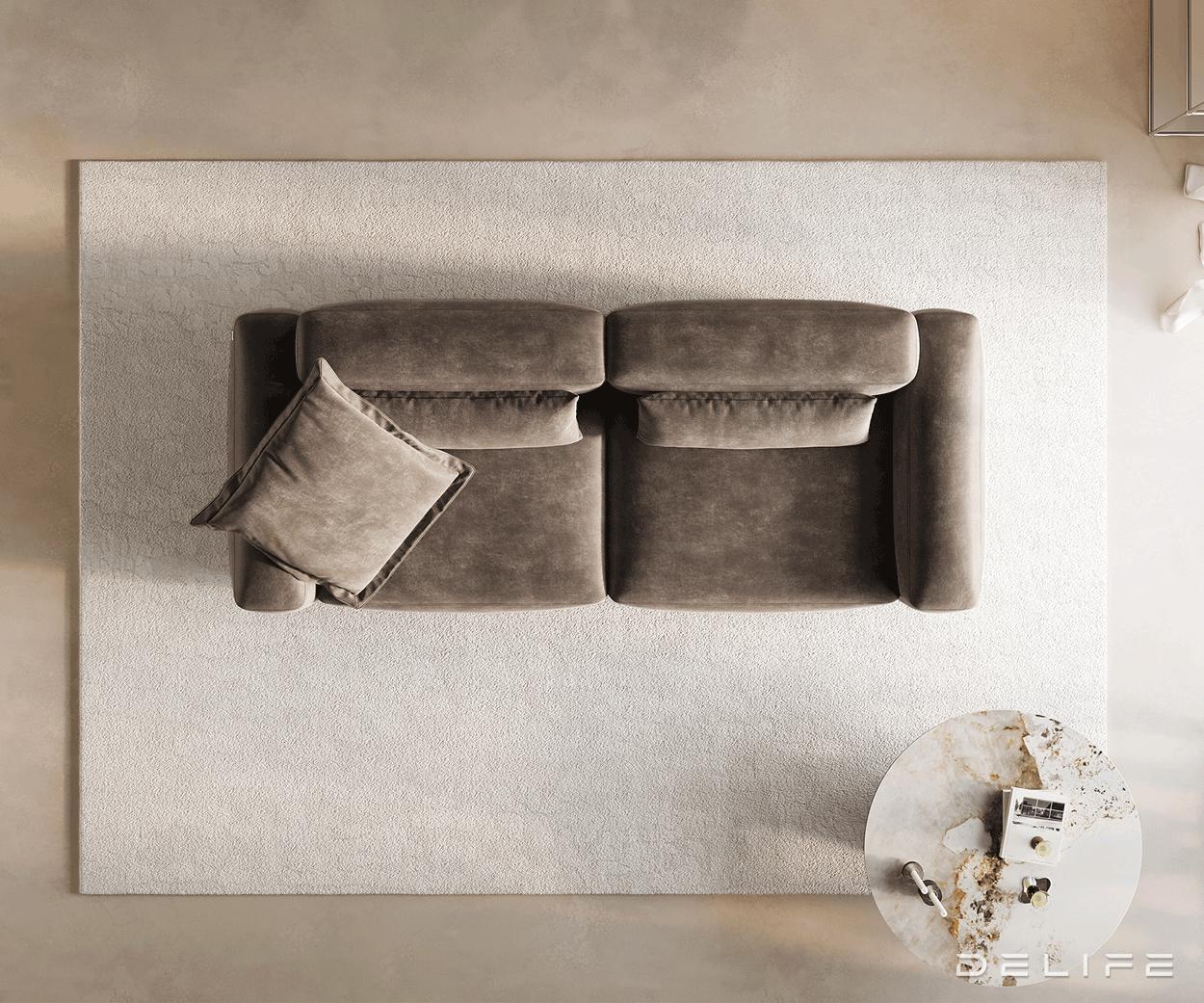 Modularna Sofa Freestyle 280x110cm, Materijal: Mikrofibra