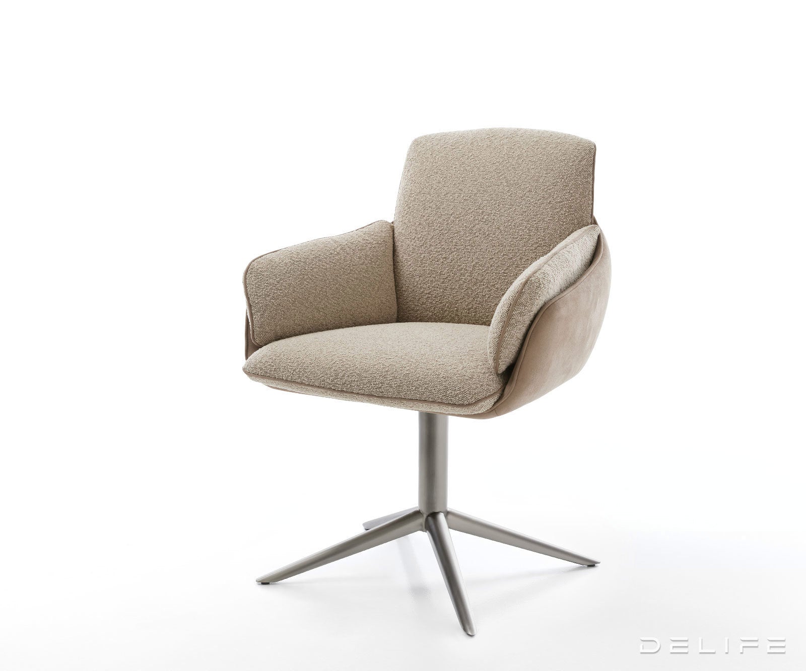 Blagovaonska Stolica Luan, Materijal: Boucle/Mikrofibra