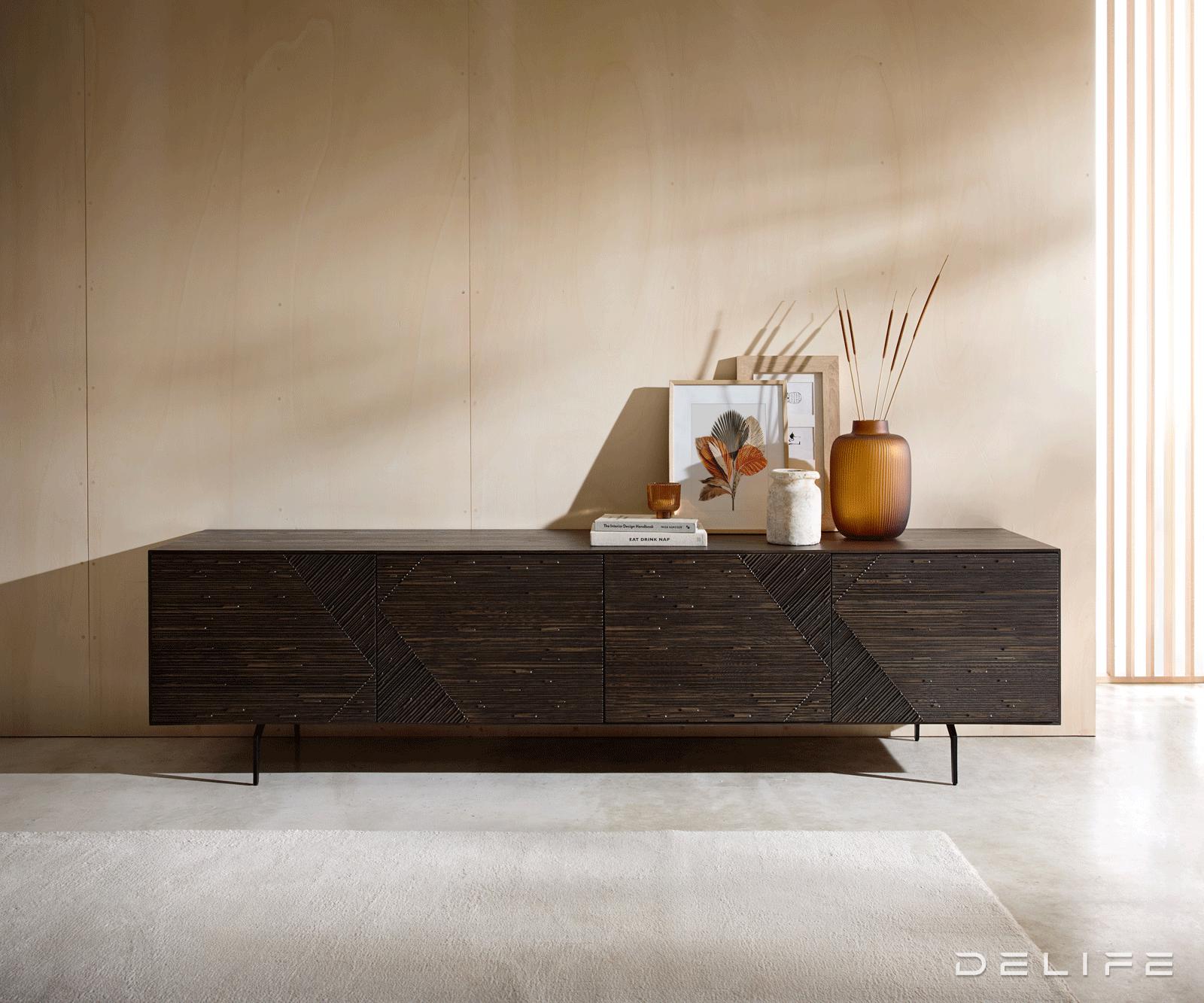 Tv komoda Tereos 220x45cm, Materijal: Jasen