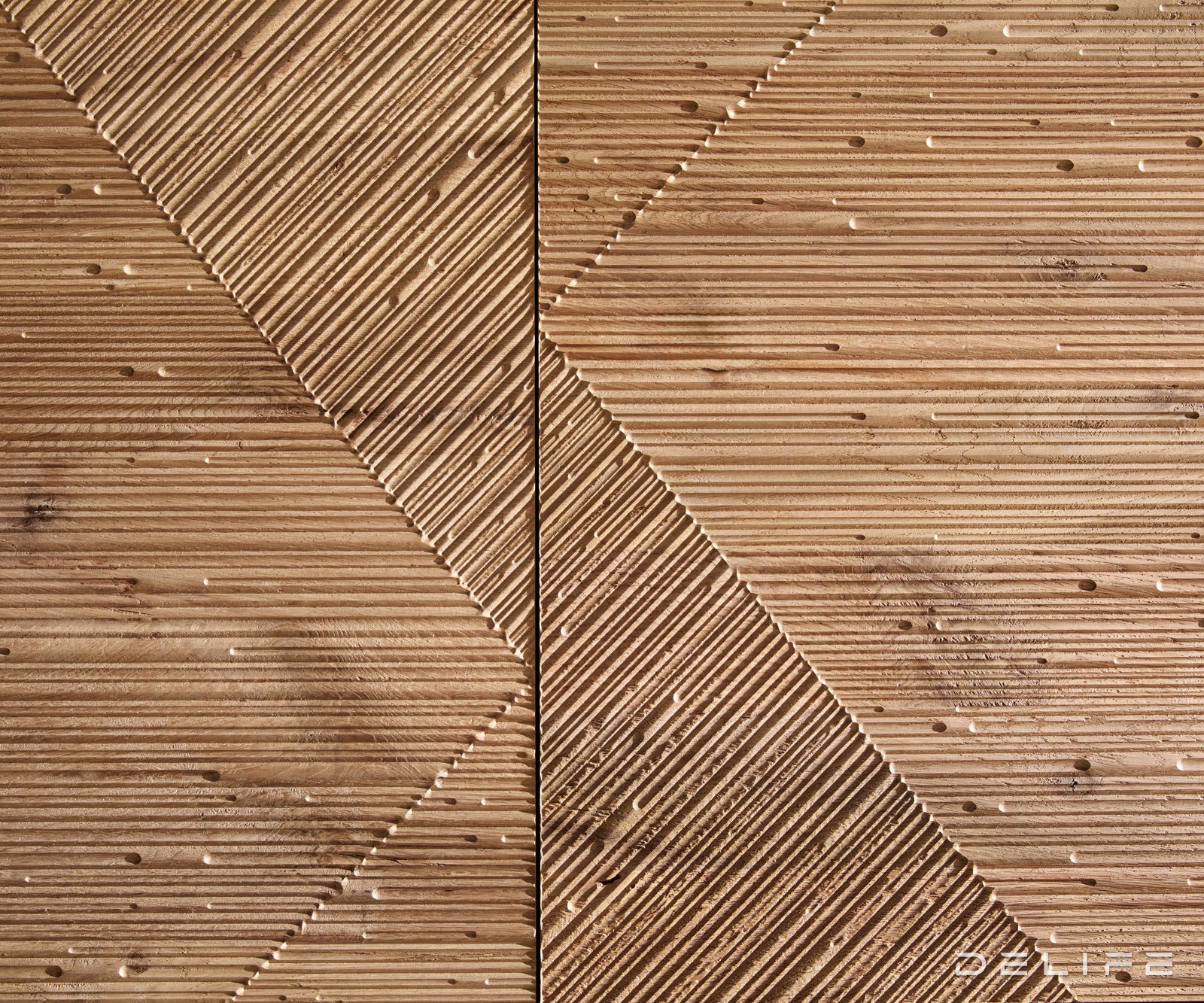 Komoda Tereos 200x45cm, Materijal: Hrast