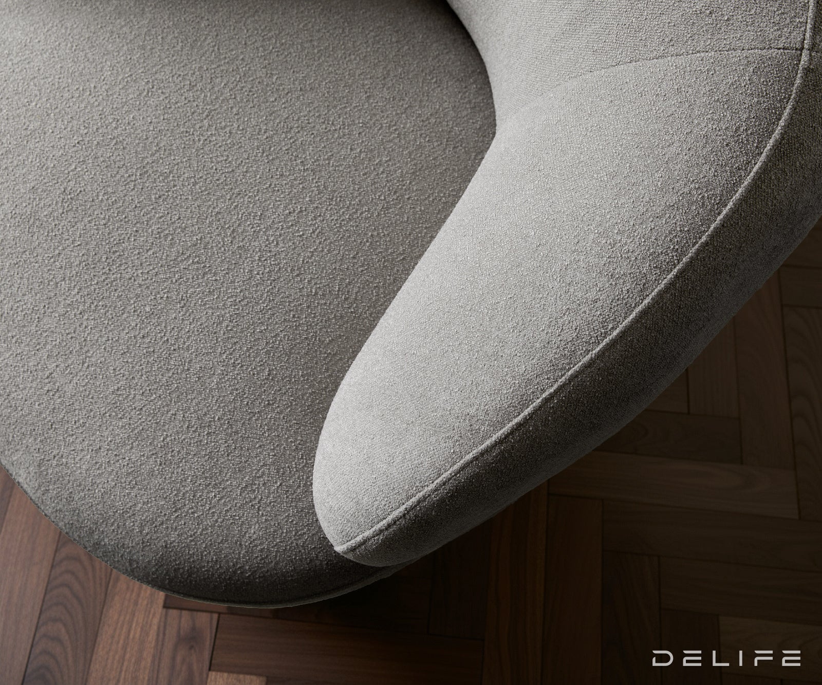 Fotelja Nova 88x88cm, Materijal: Strukturirana Tkanina