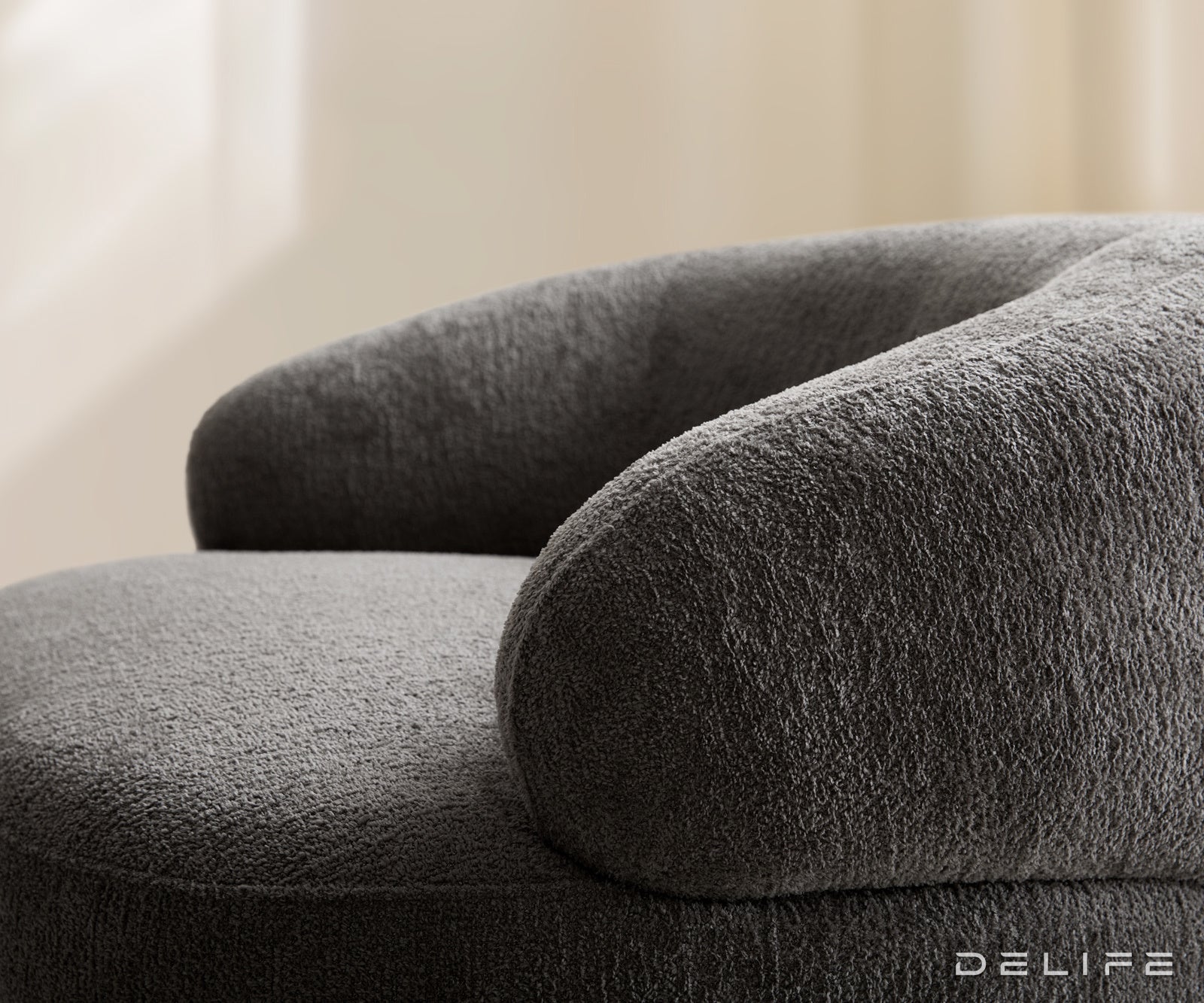 Fotelja Nova 88x88cm, Materijal: Boucle