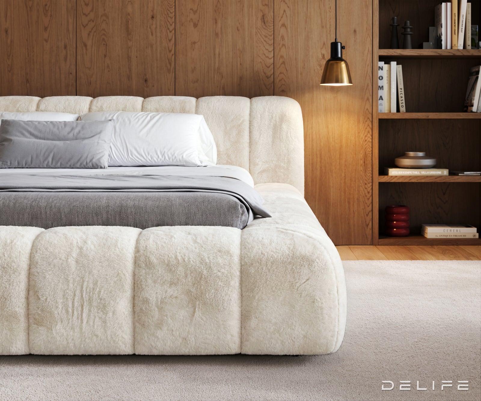 Okvir Kreveta Cutio 180x200cm, Materijal: Pliš