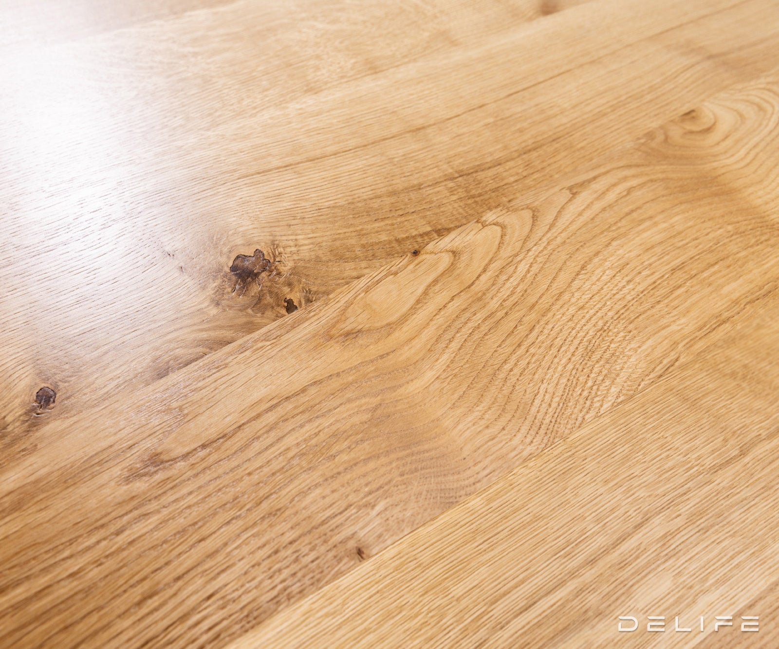 Klub stolić Edge 90x90cm, Materijal: Hrast