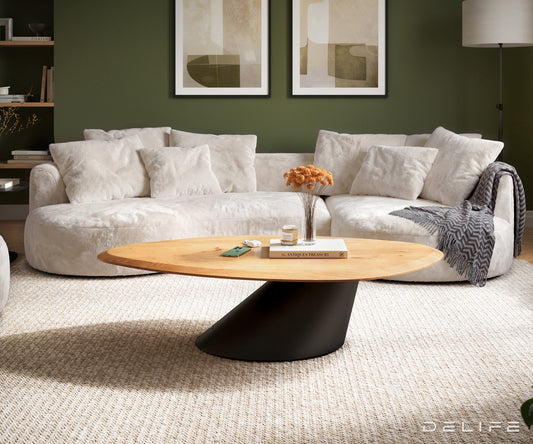 Klub stolić Edge 140x76cm, Materijal: Bagrem