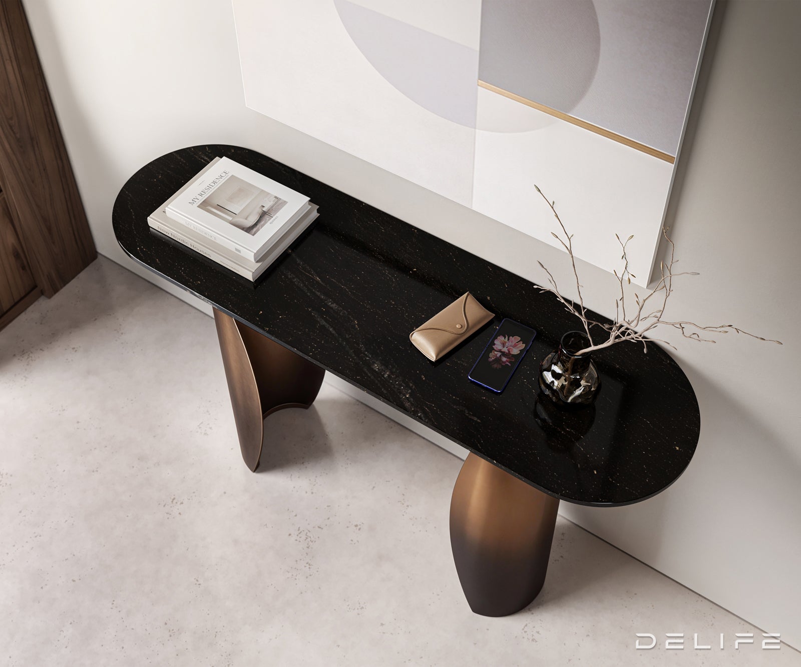 Konzola Solena 135x40cm, Materijal: Mramor