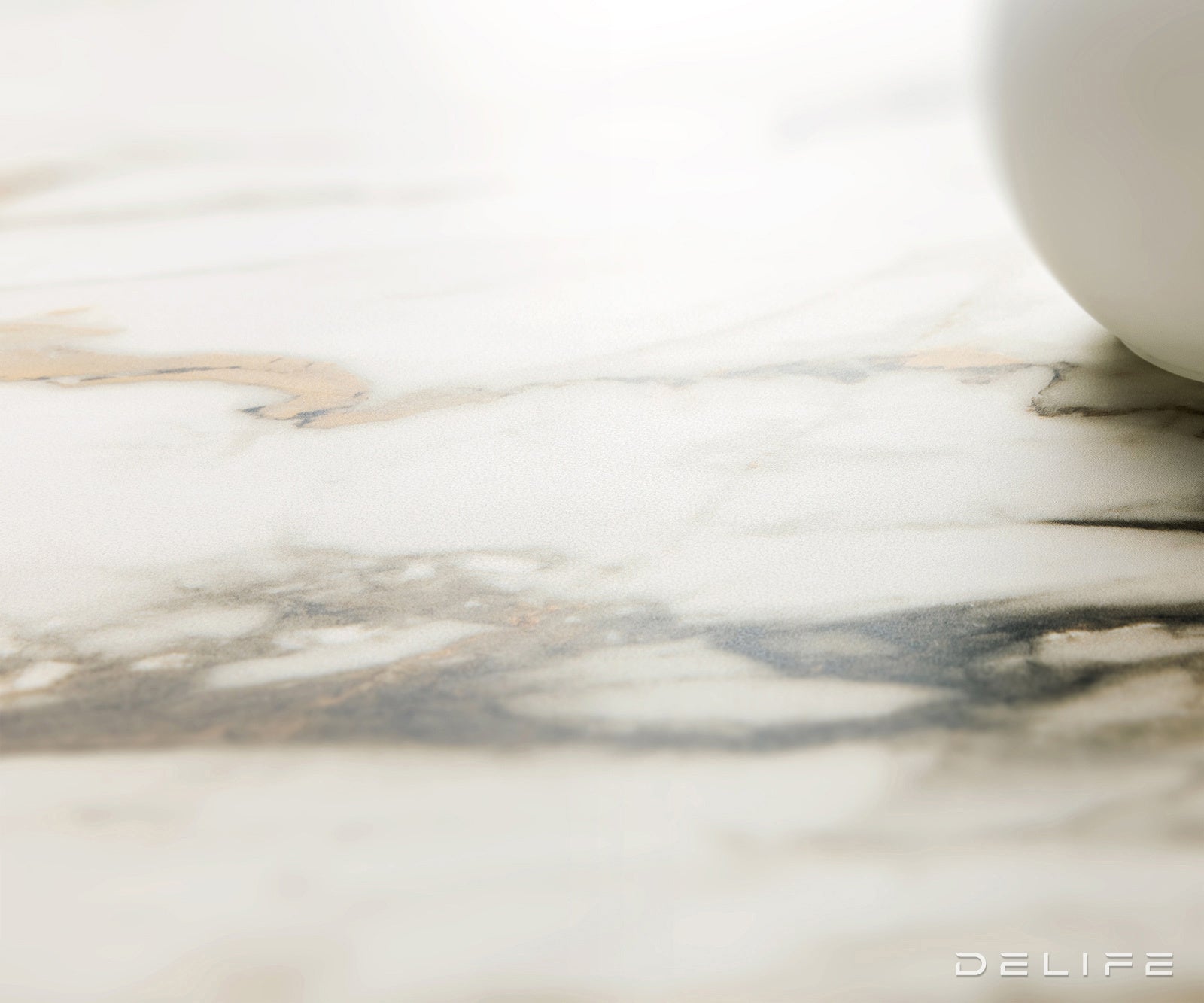 Outdoor stol Edge 300x100cm, Materijal: Keramika Calacatta Luxe