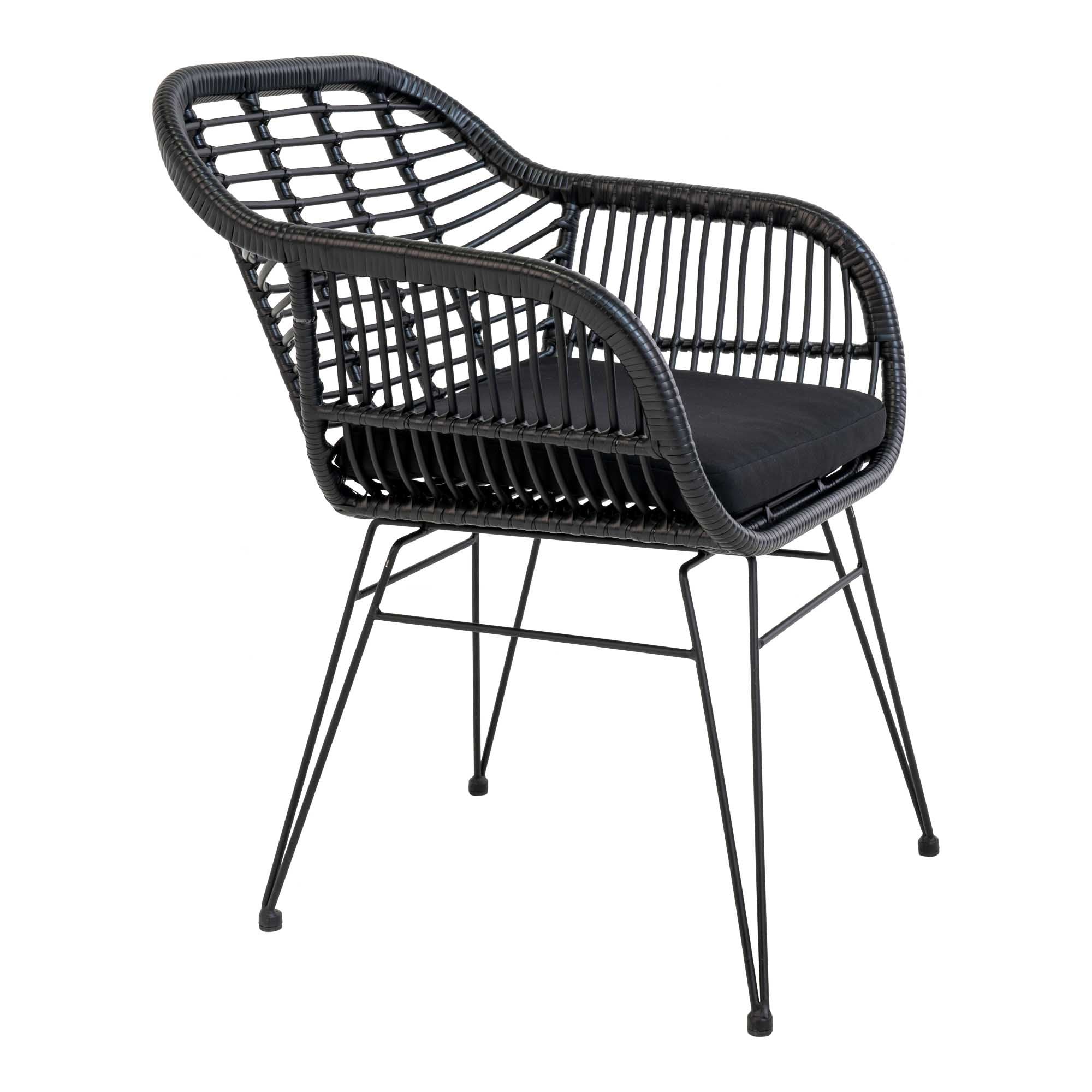 Blagovaonska stolica Trieste, Materijal: PE Ratan