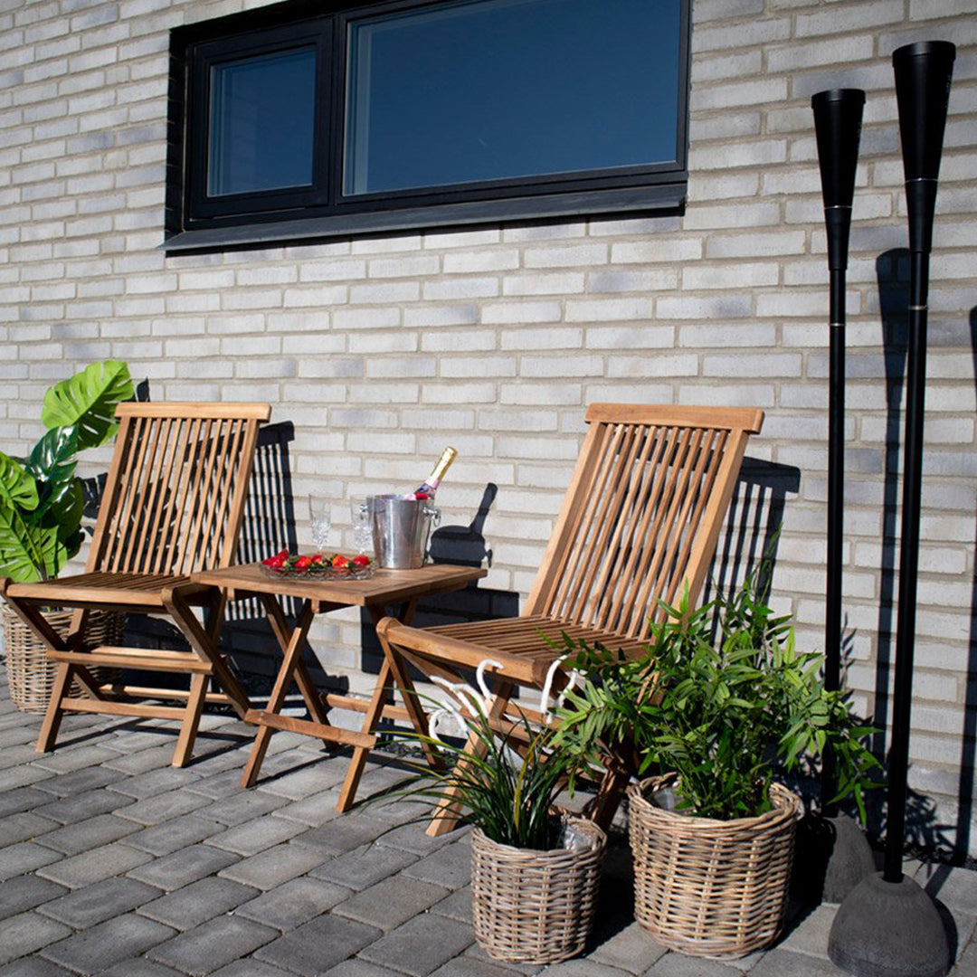 Outdoor stolić Bilbao, Materijal: Tikovina