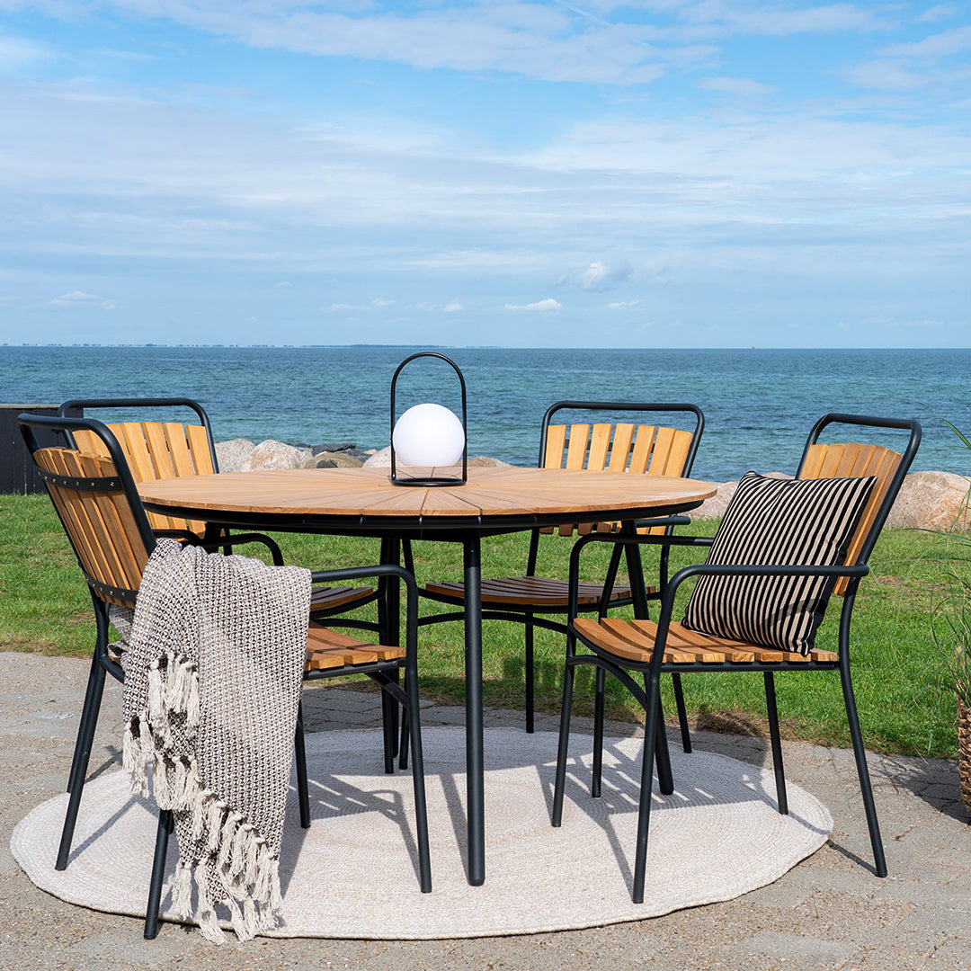 Outdoor stolica Cleveland, Materijal: Tikovina