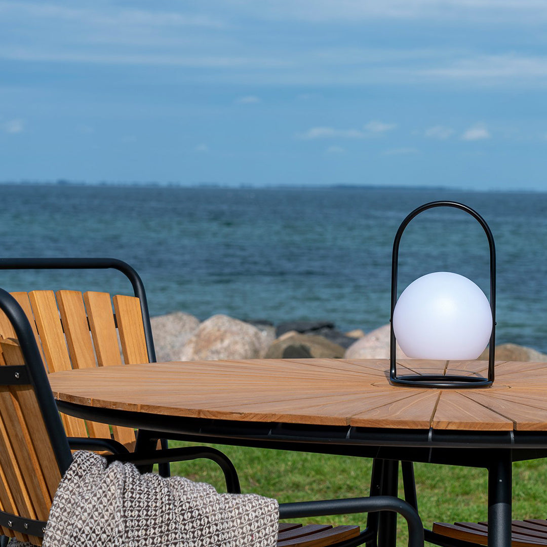 Outdoor stol Cleveland, Materijal: Tikovina