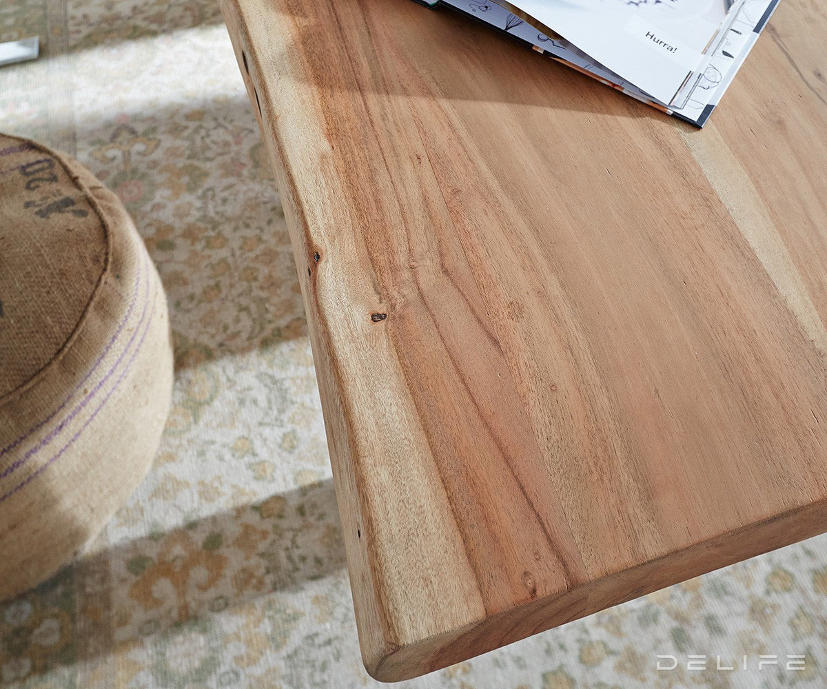 Blagovaonski stol Edge, Materijal: Bagrem, Debljina ploče: 5,5cm