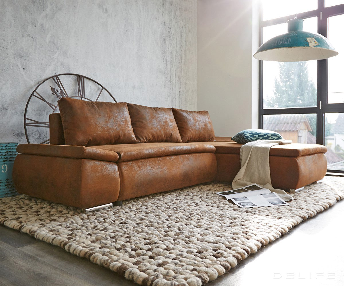 Kutna garnitura Abilene na razvlačenje 260x175cm, Materijal: Mikrovelur