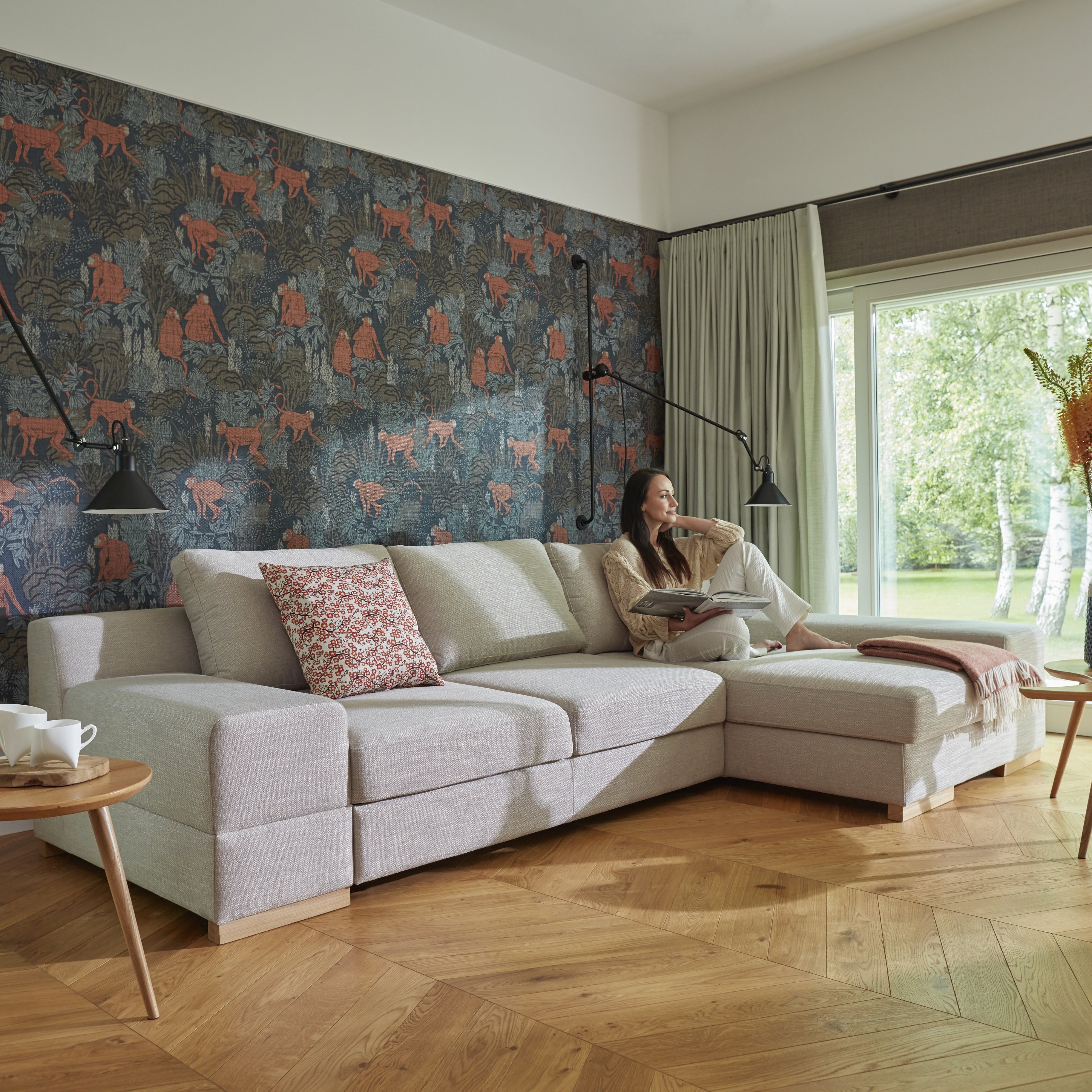 Modularna garnitura Calvados, Materijal: Mogućnost izbora