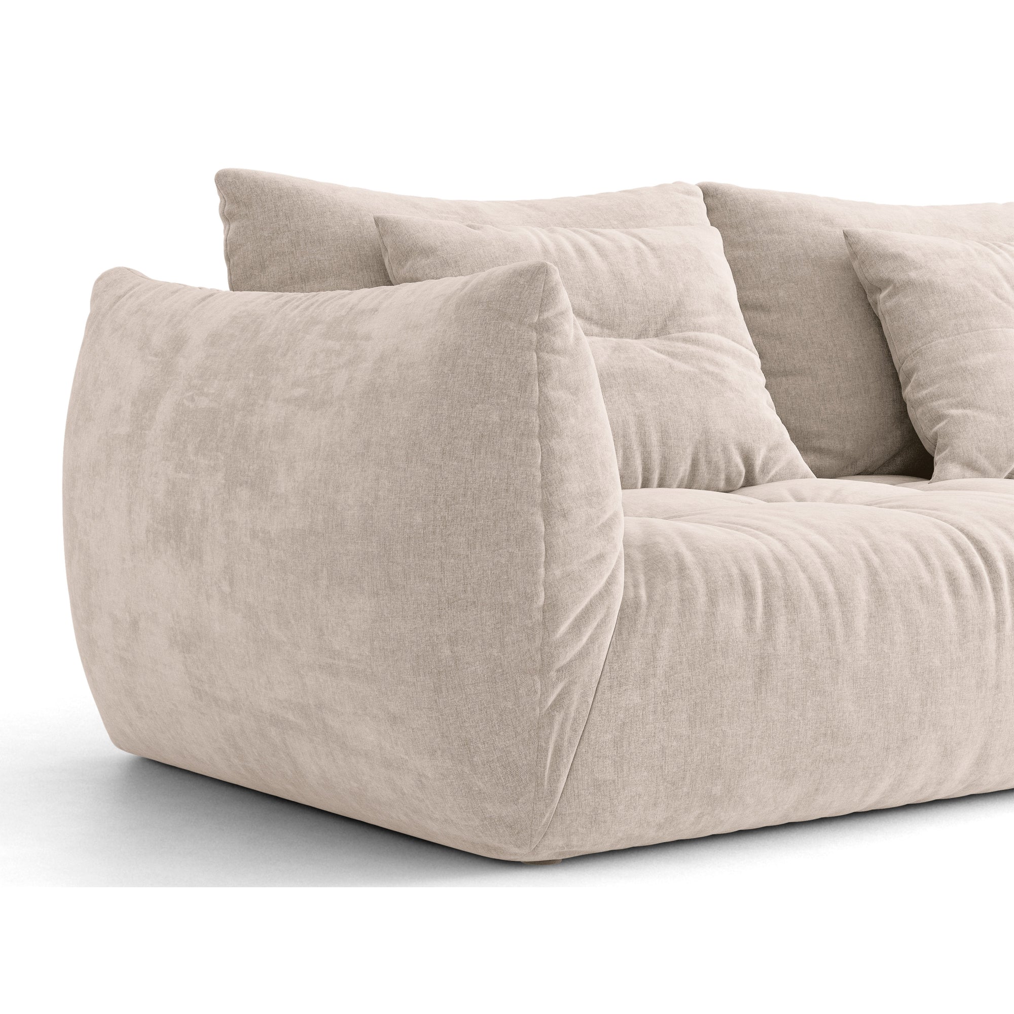 Sofa Bloom 250x108 cm, Materijal: Strukturirana tkanina