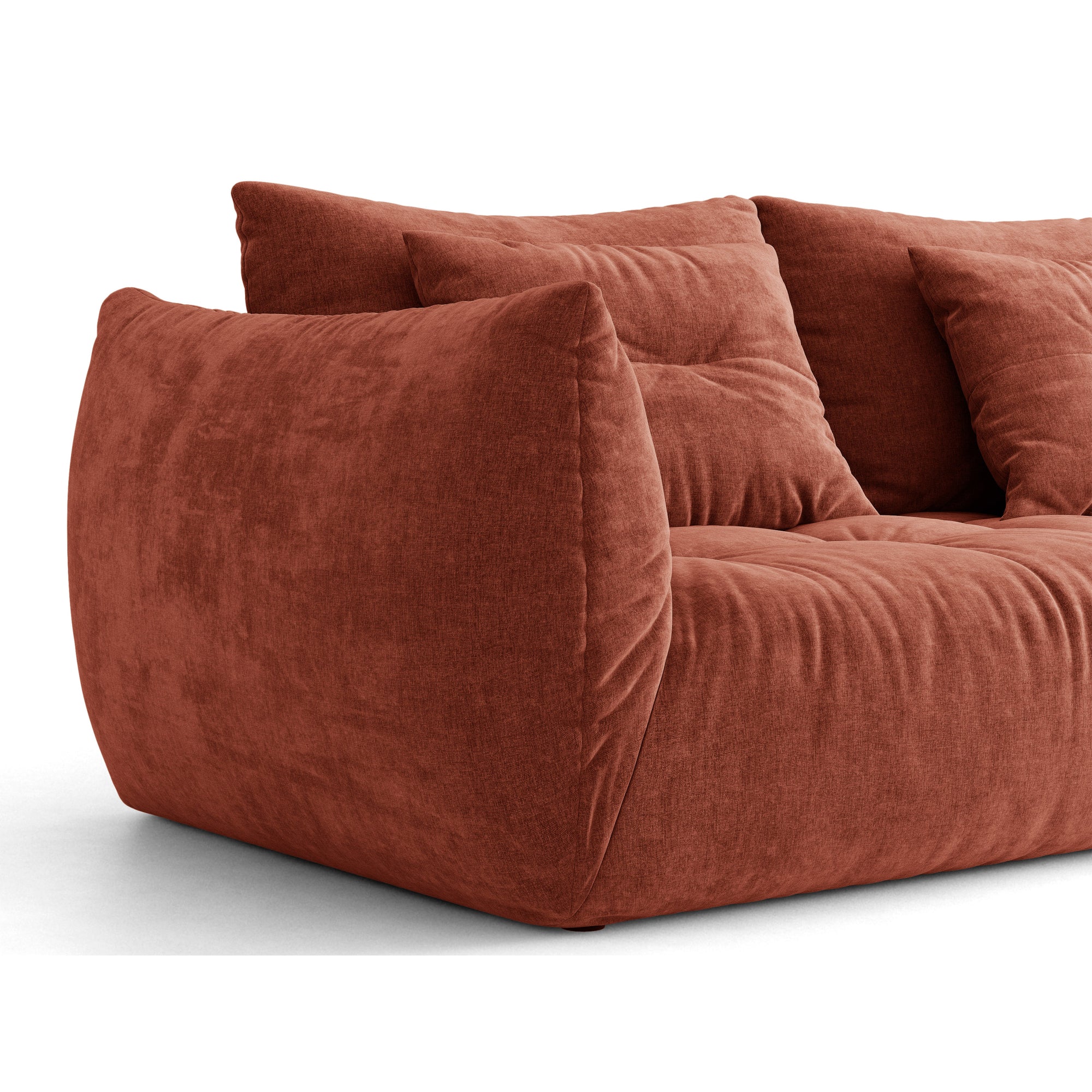Sofa Bloom 250x108 cm, Materijal: Strukturirana tkanina