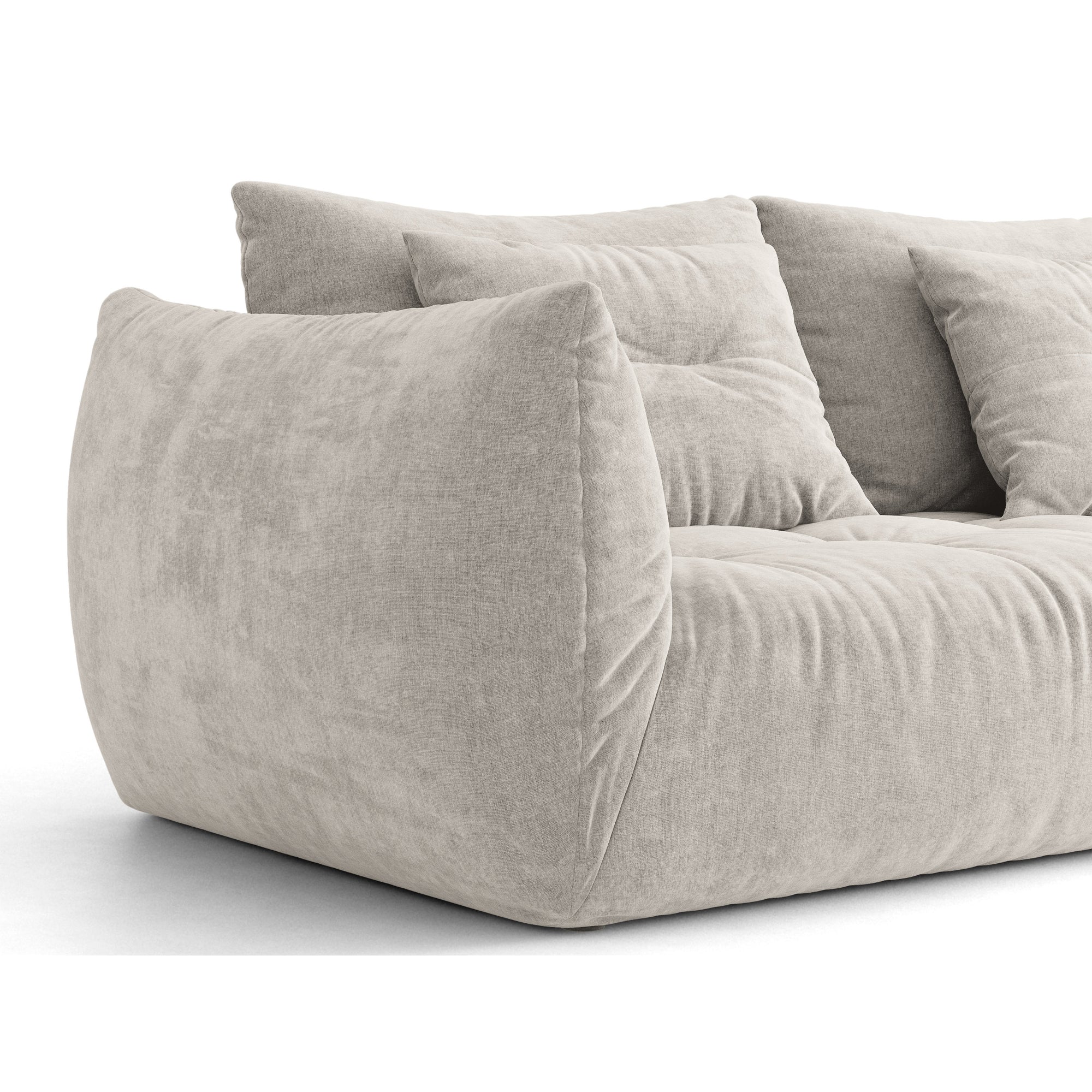 Sofa Bloom 250x108 cm, Materijal: Strukturirana tkanina