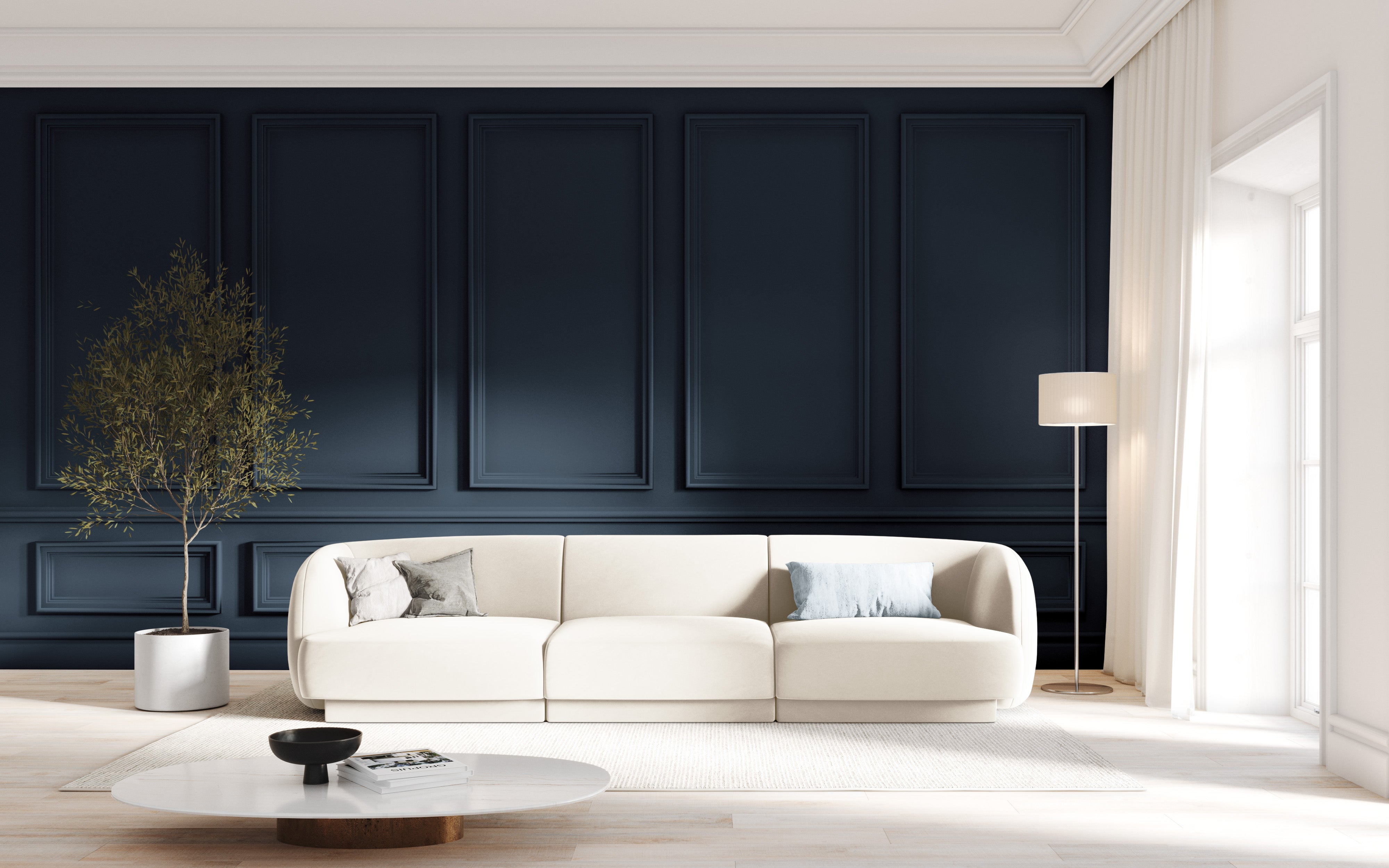 Sofa Miley 255x90cm, Materijal: Baršun