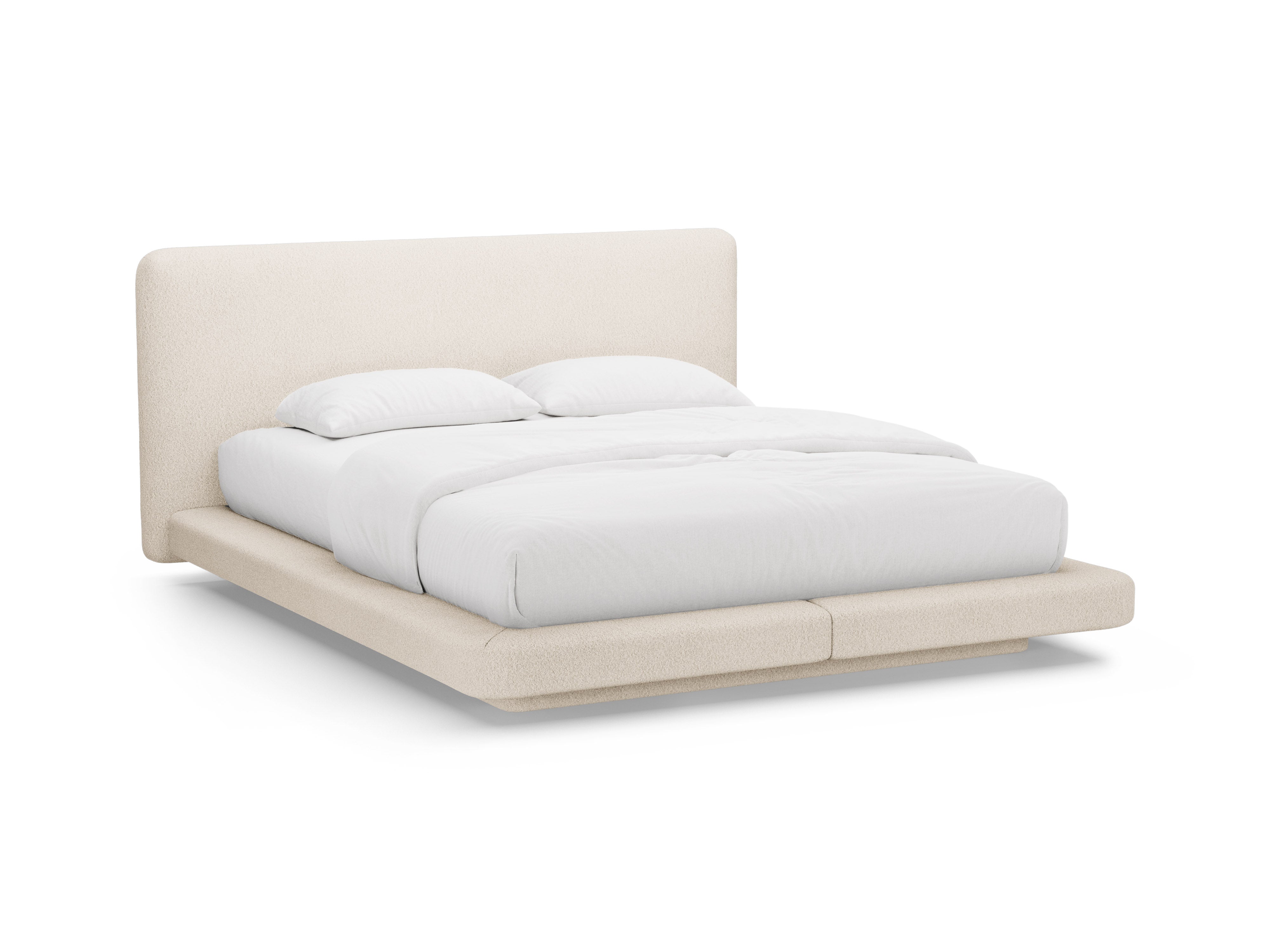 Okvir kreveta Linea, Materijal: Boucle