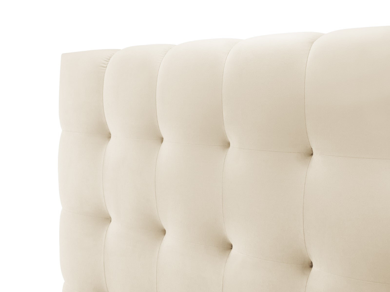 Mamaia okvir kreveta s uzglavljem i sandukom za odlaganje, Materijal: Baršun