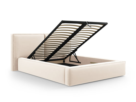 Jodie krevet sa spremnikom za odlaganje, Materijal: Baršun