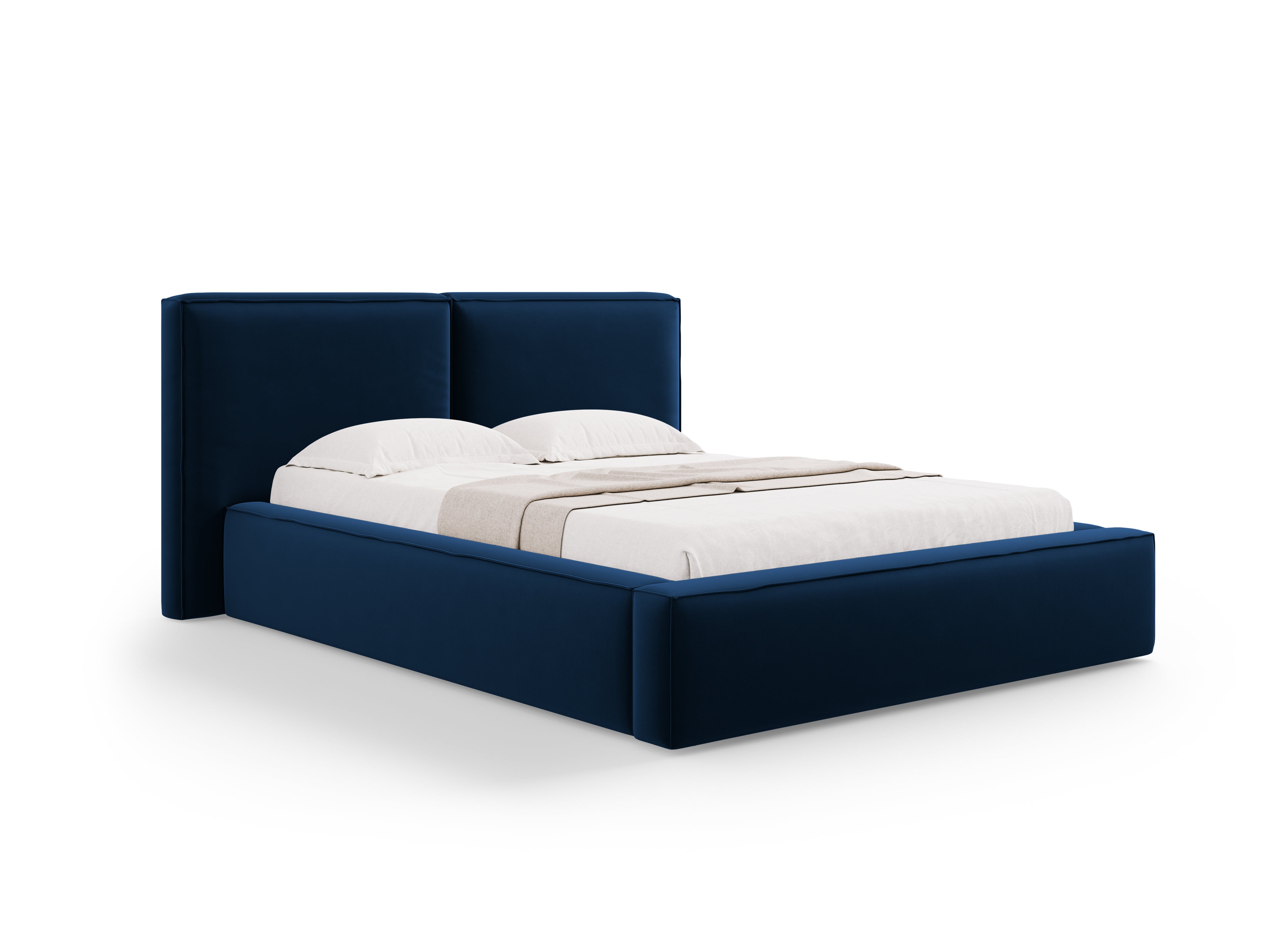Jodie krevet sa spremnikom za odlaganje, Materijal: Baršun