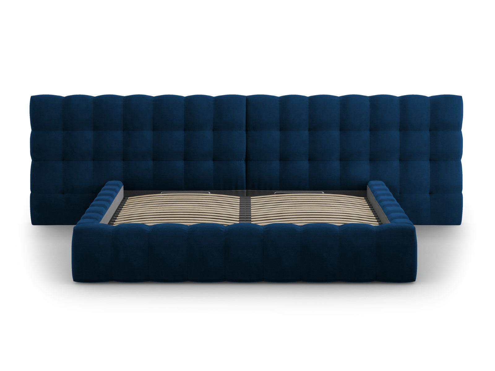 Mamaia okvir kreveta s duplim uzglavljem i spremnikom za odlaganje