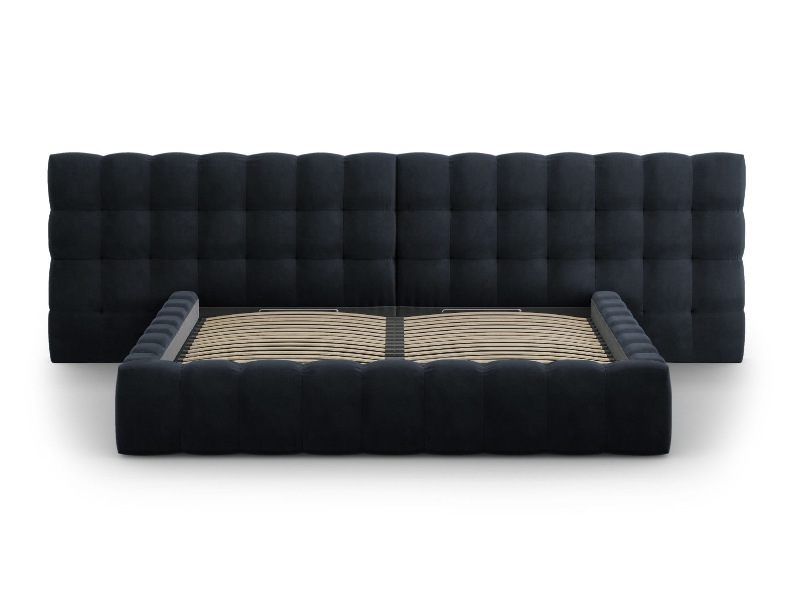 Mamaia okvir kreveta s duplim uzglavljem i spremnikom za odlaganje