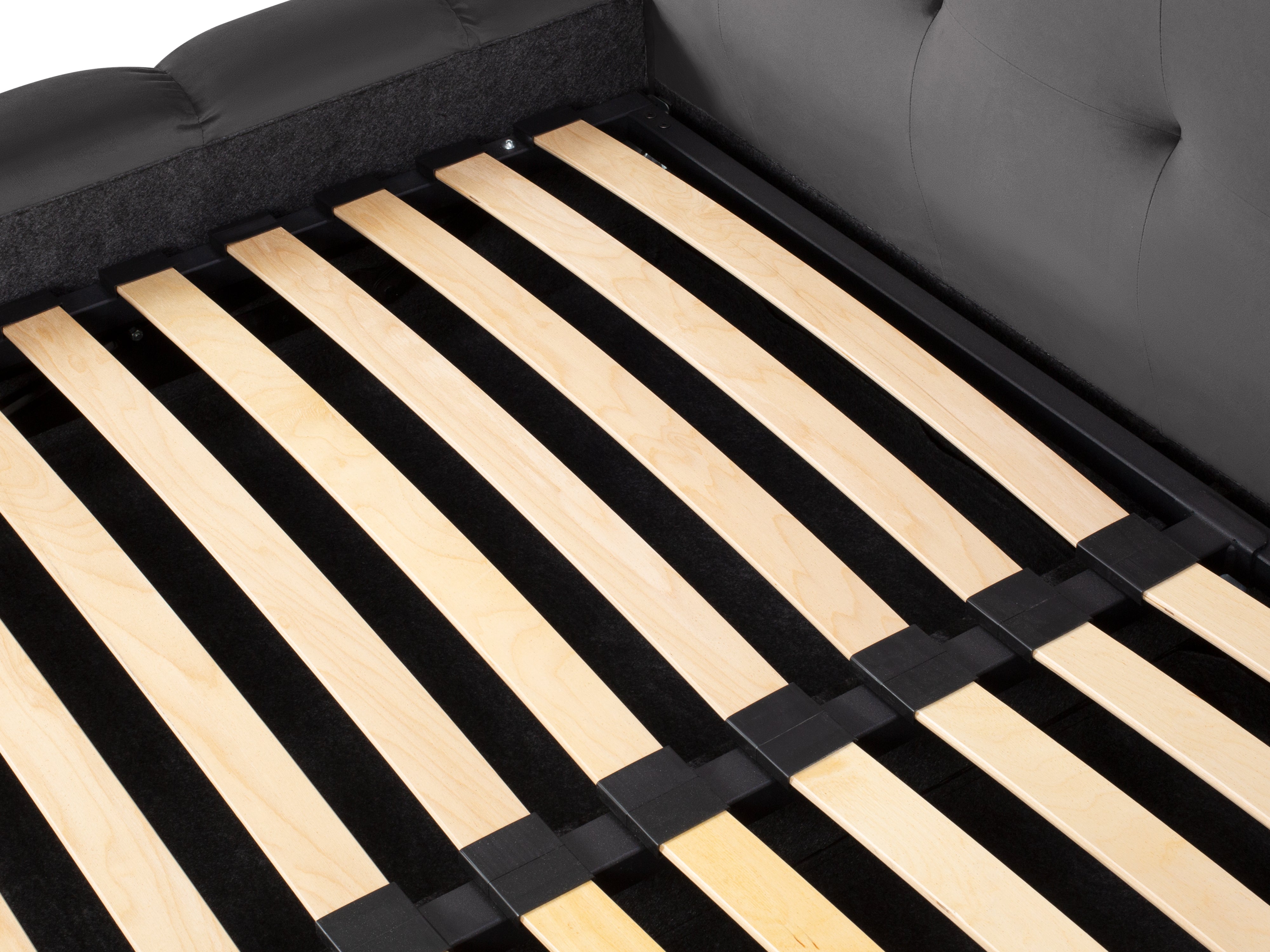 Mamaia okvir kreveta s uzglavljem i sandukom za odlaganje, Materijal: Baršun