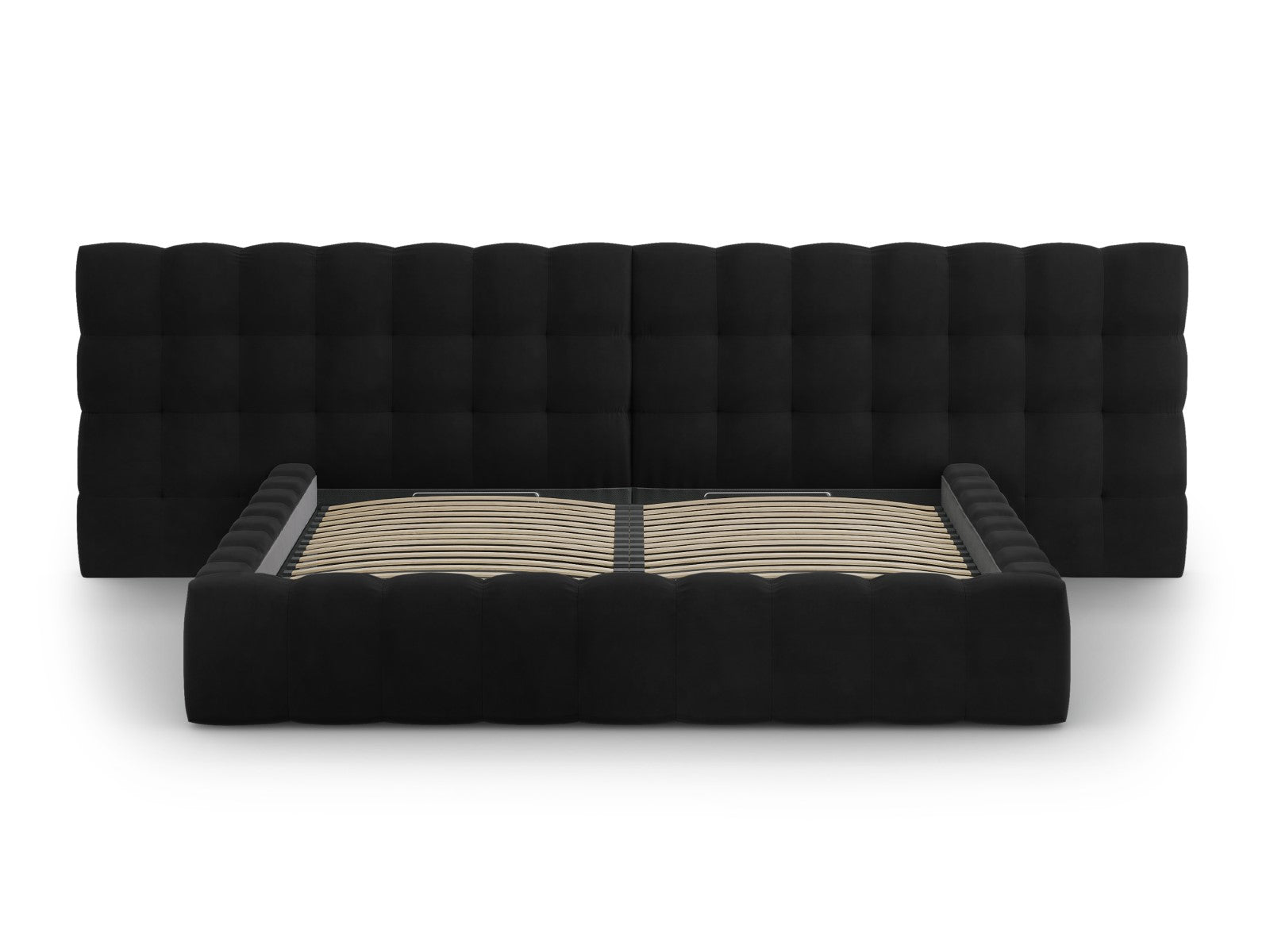 Mamaia okvir kreveta s duplim uzglavljem i spremnikom za odlaganje