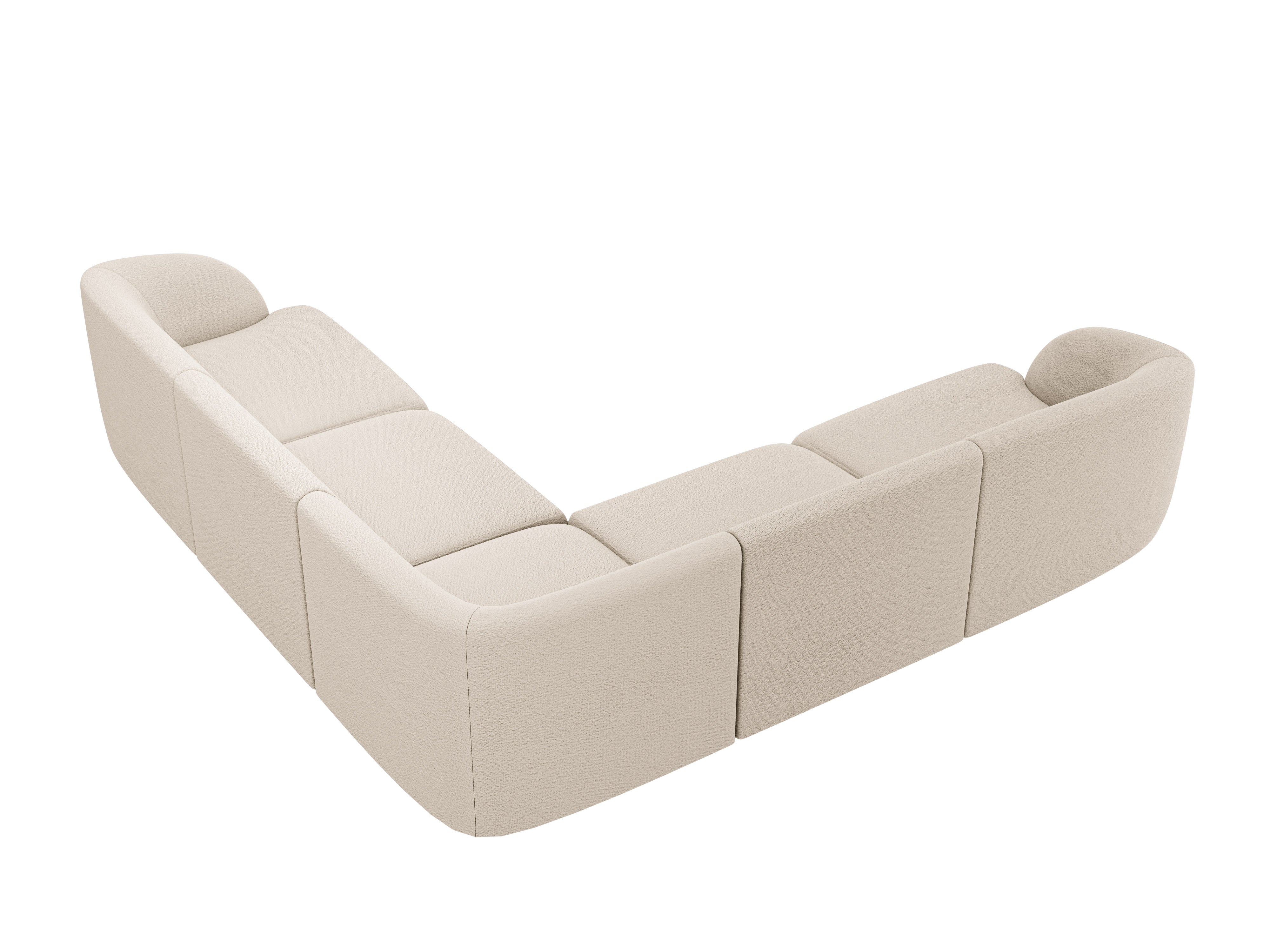 Kutna garnitura Miley 255x255cm, Materijal: Boucle