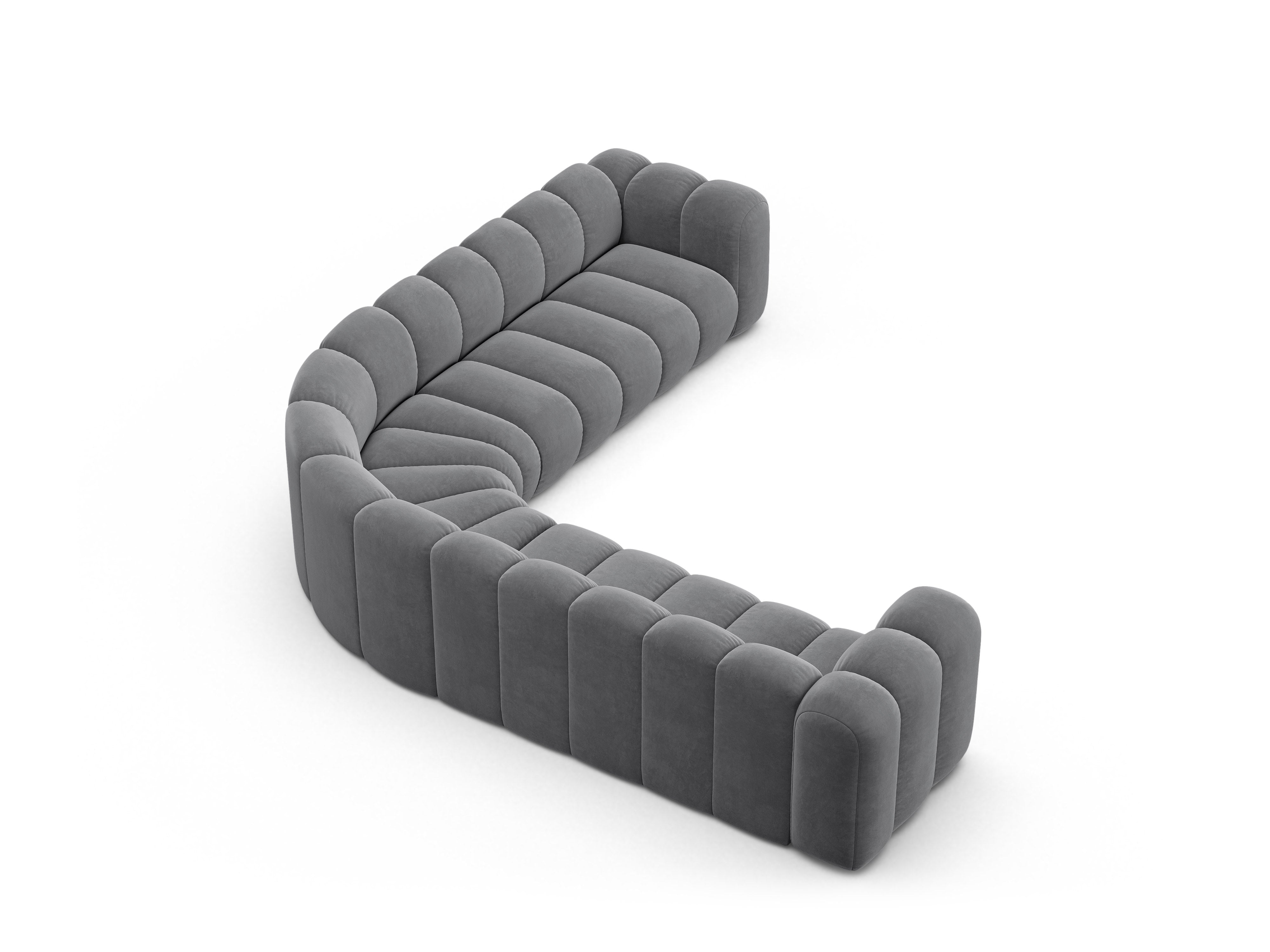 Kutna garnitura Lupine 309x309cm, Materijal: Baršun