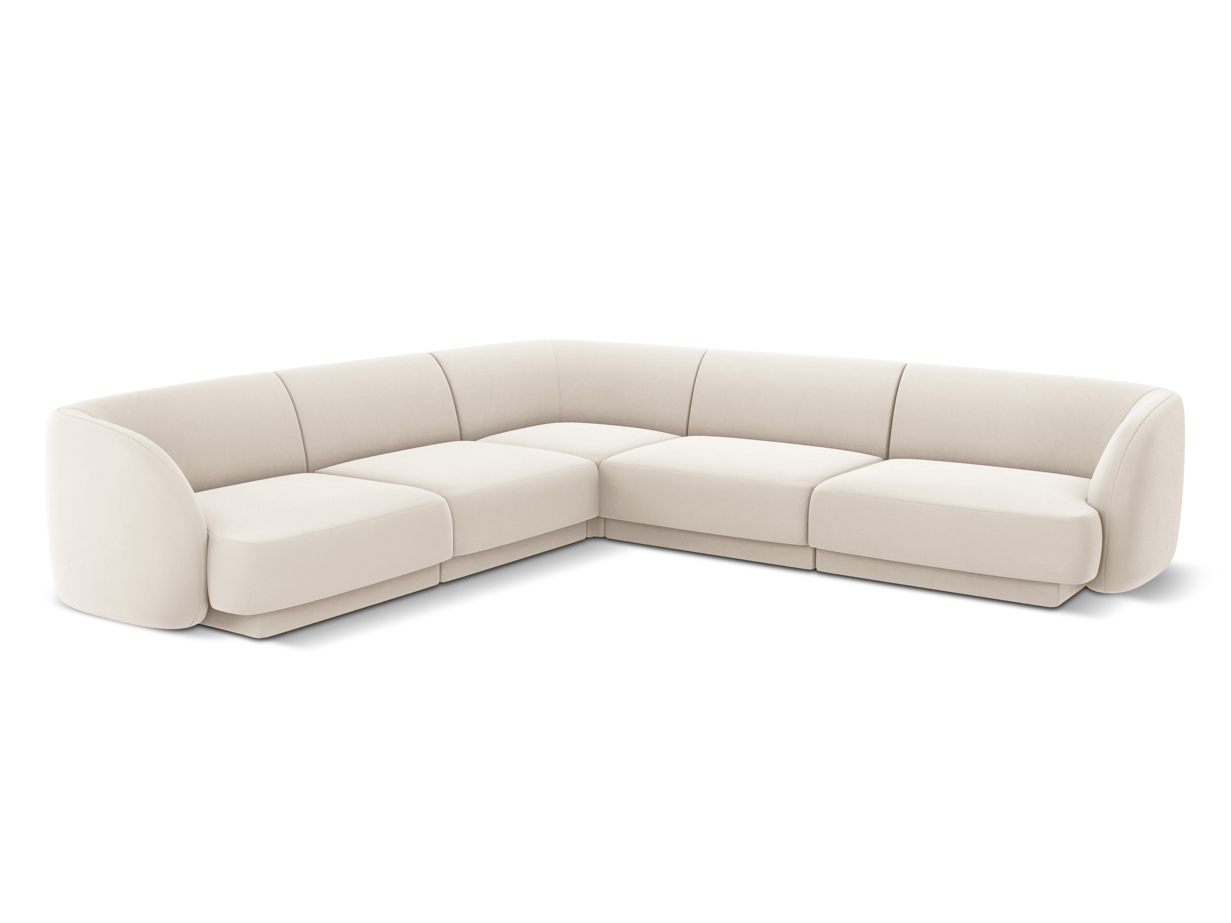 Kutna garnitura Miley 255x255cm, Materijal: Baršun