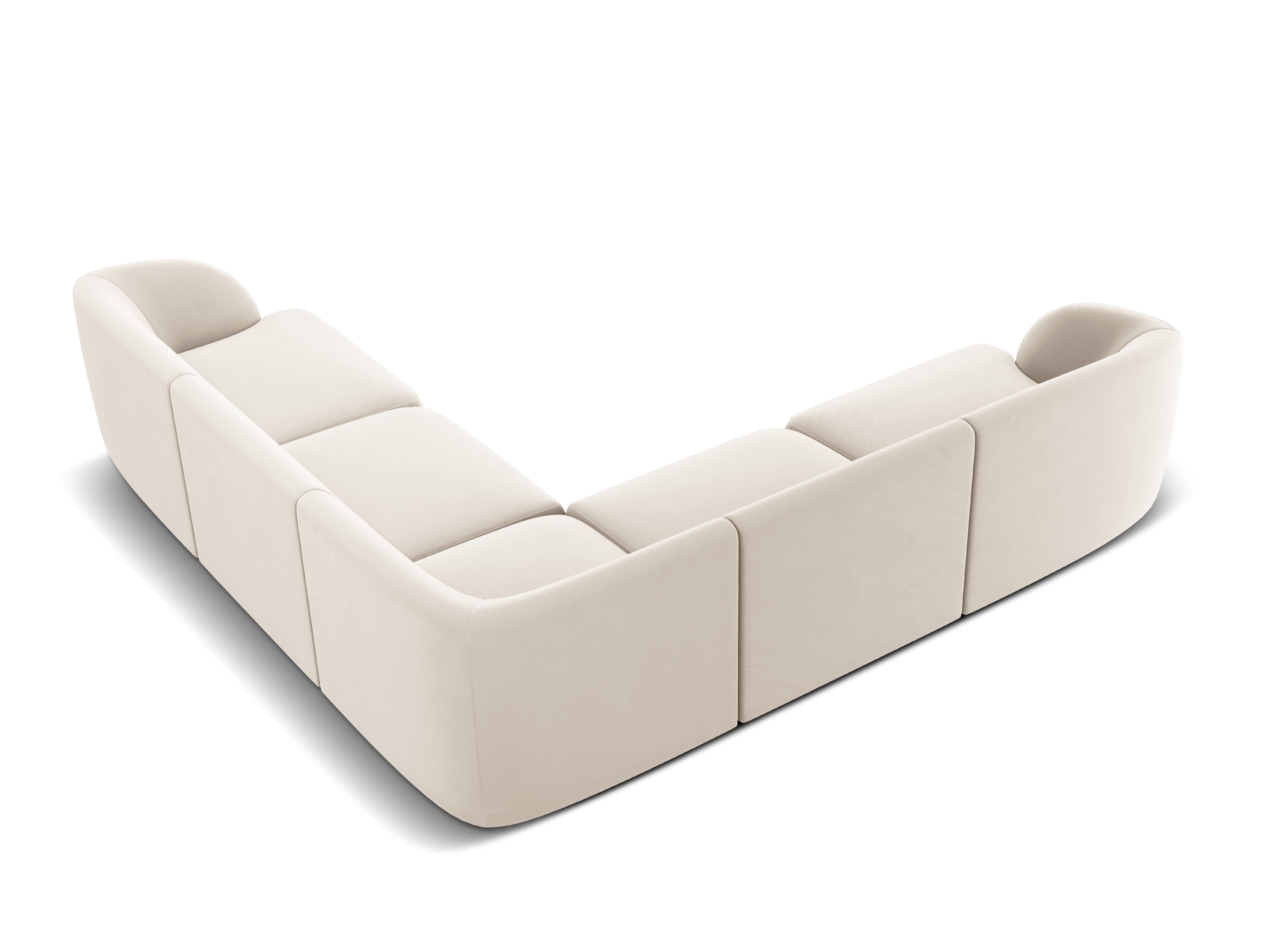 Kutna garnitura Miley 255x255cm, Materijal: Baršun