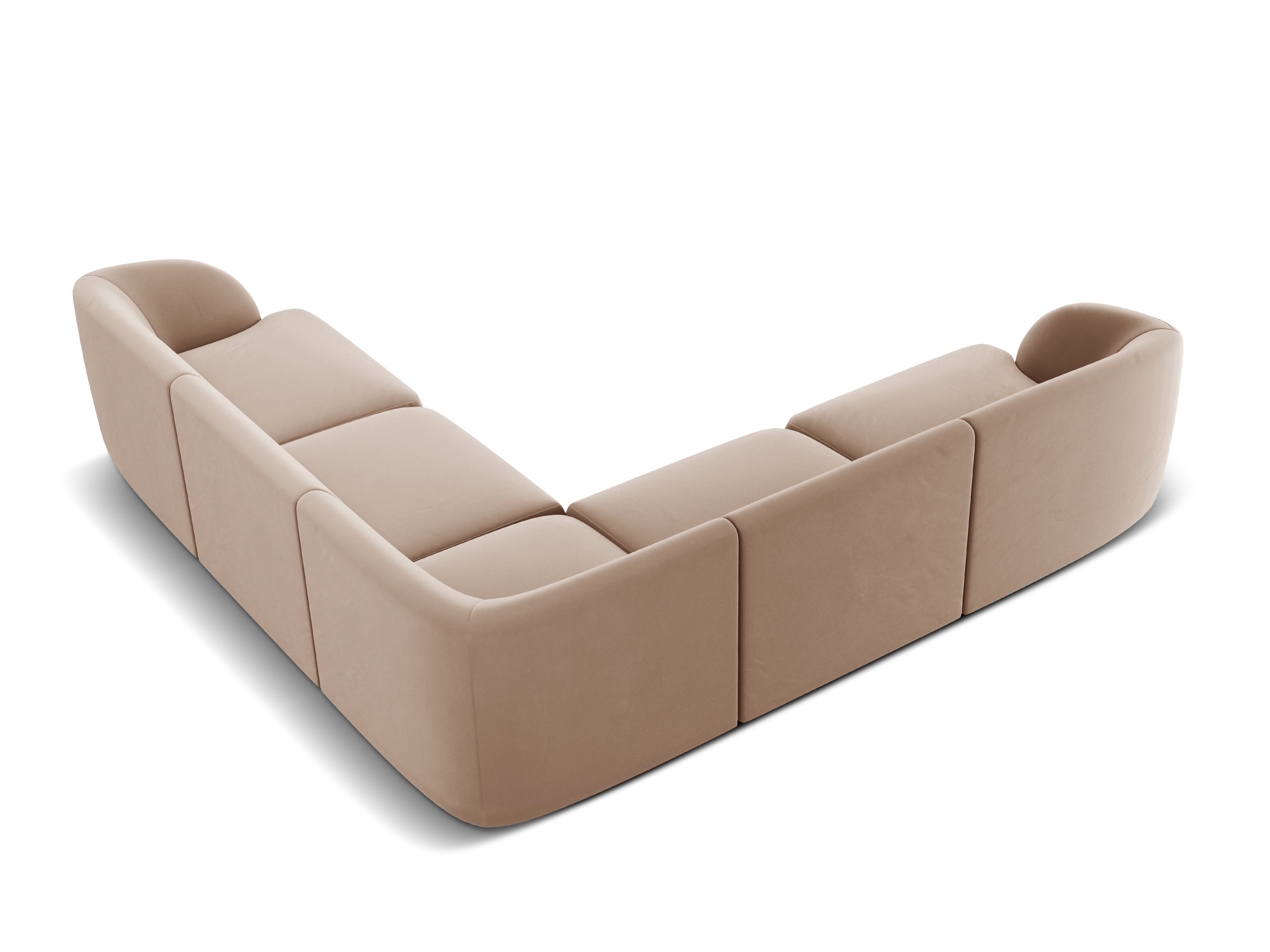 Kutna garnitura Miley 255x255cm, Materijal: Baršun