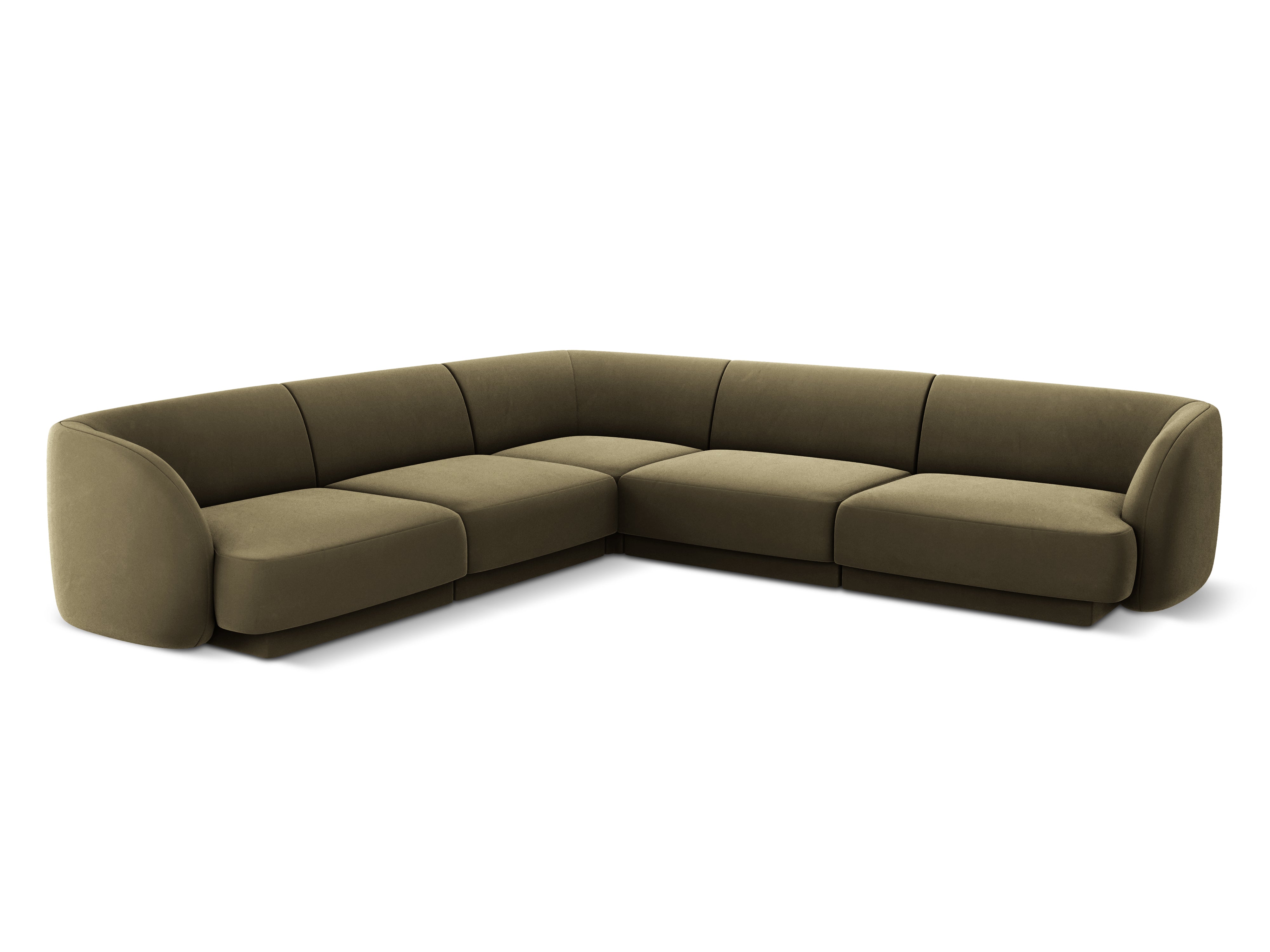 Kutna garnitura Miley 255x255cm, Materijal: Baršun