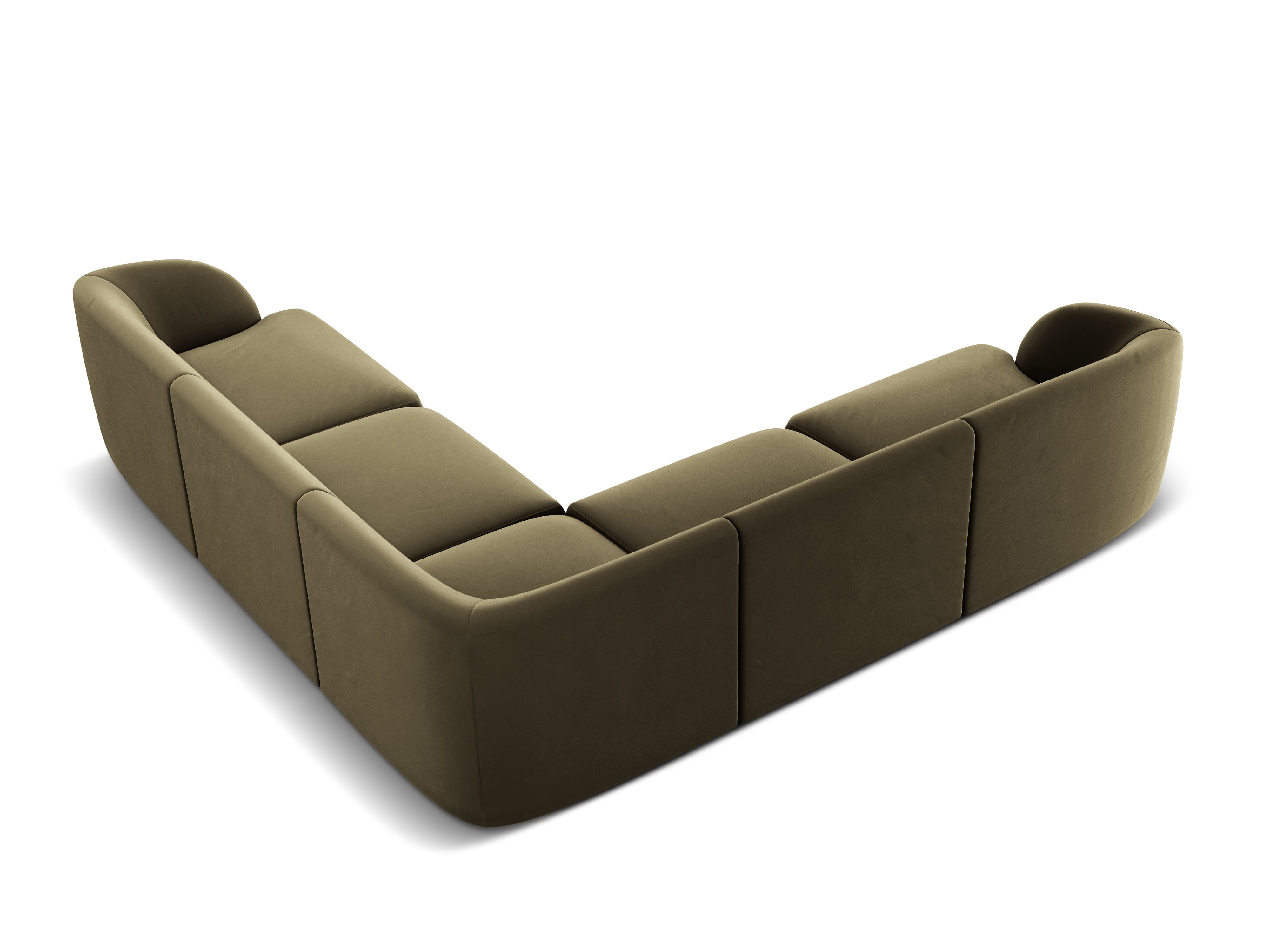 Kutna garnitura Miley 255x255cm, Materijal: Baršun