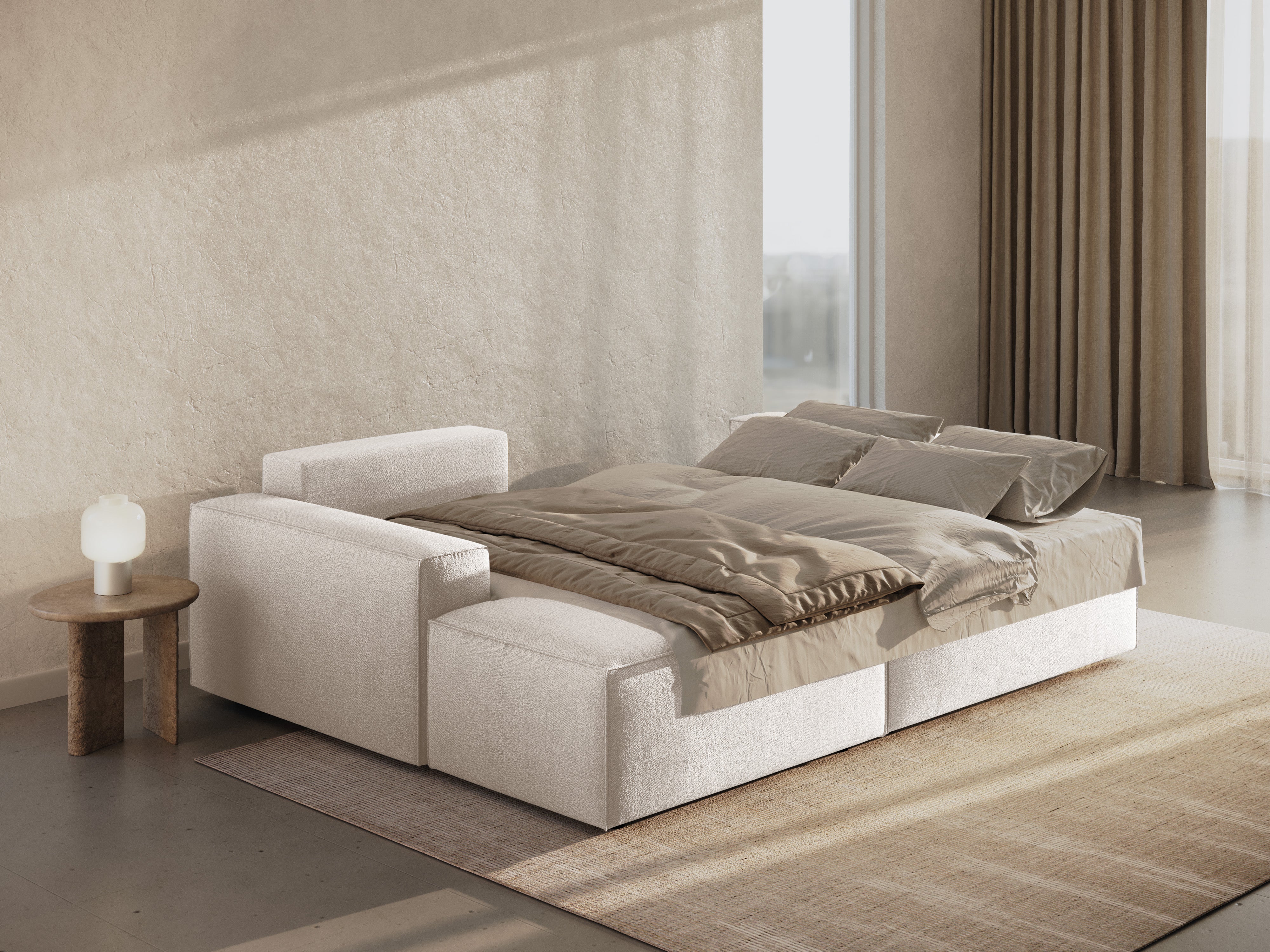 Kutna garnitura Jodie 246x151cm, Materijal: Boucle